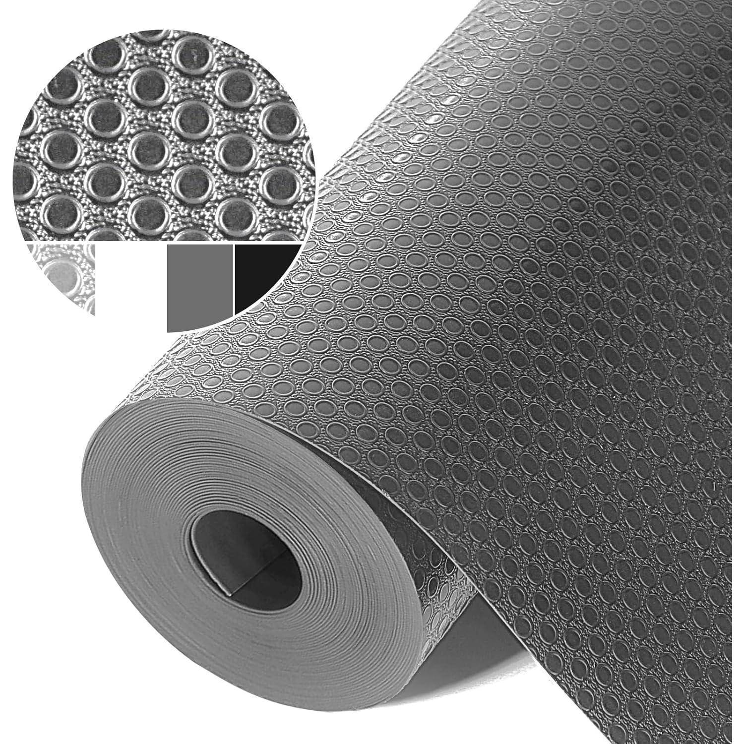 Schubladenmatte EVA wasserdicht antirutsch Grau 40B x 600L cm