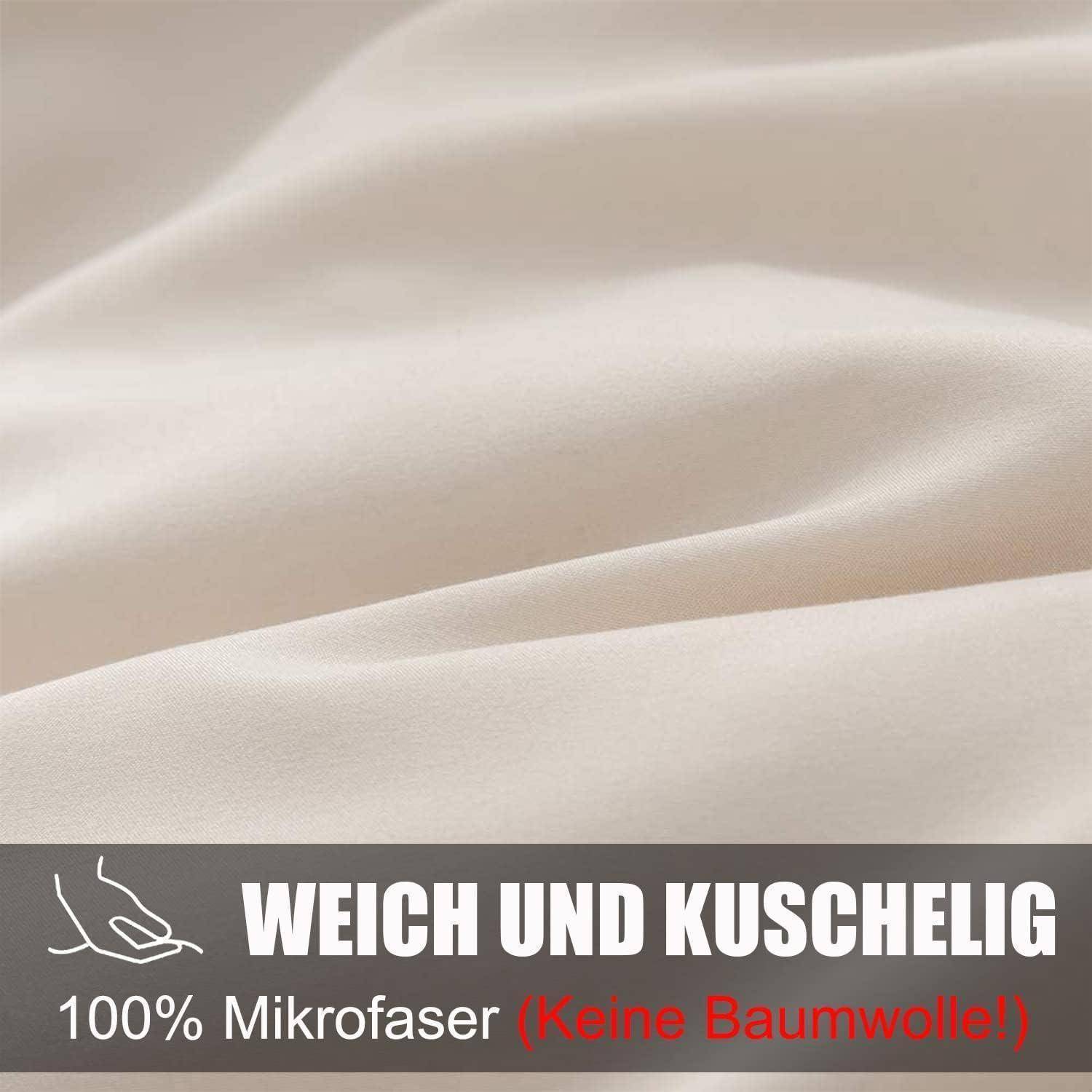 Weich und kuschelig: 100% Mikrofaser (Keine Baumwolle)