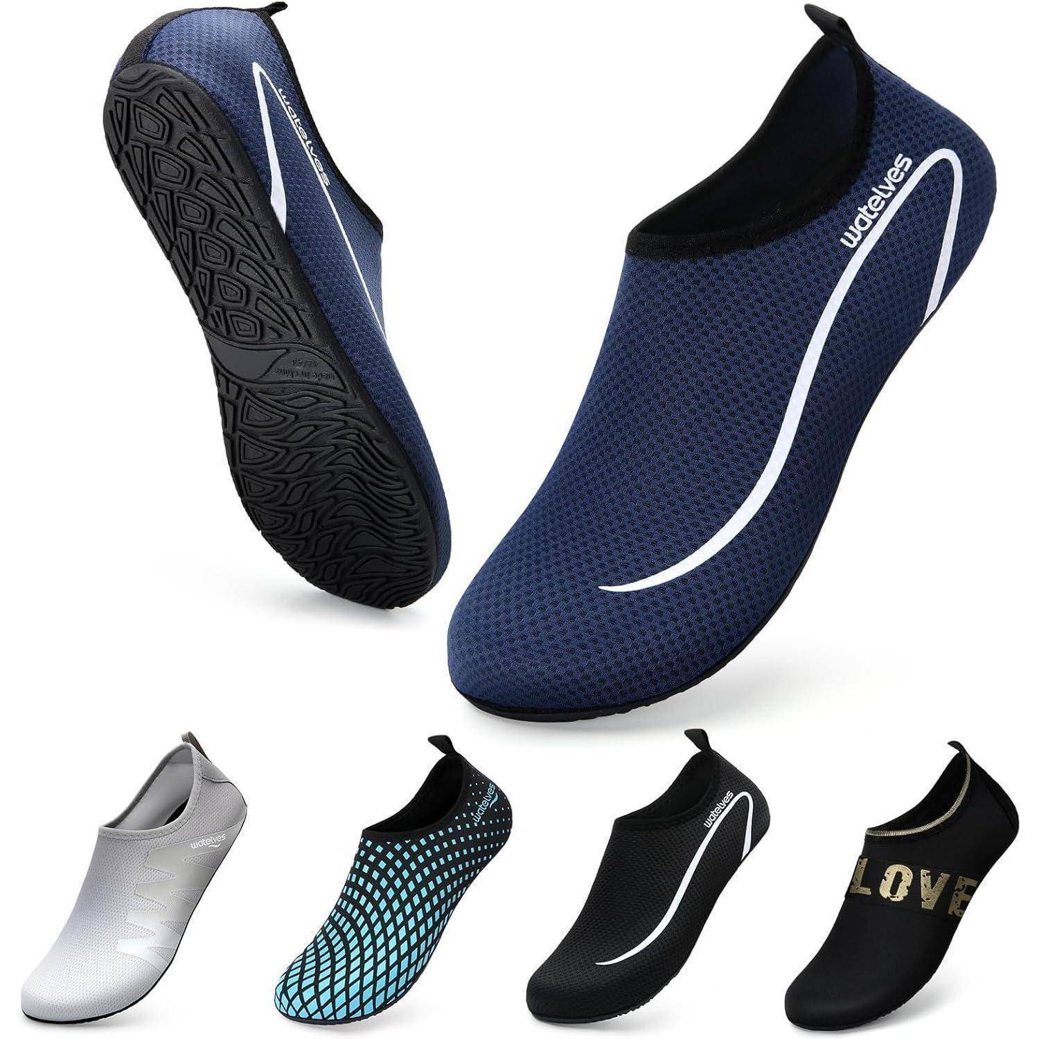 Wasserschuhe Aquaschuhe Damen Herren 44 45 EU A Linie Dunkelblaue