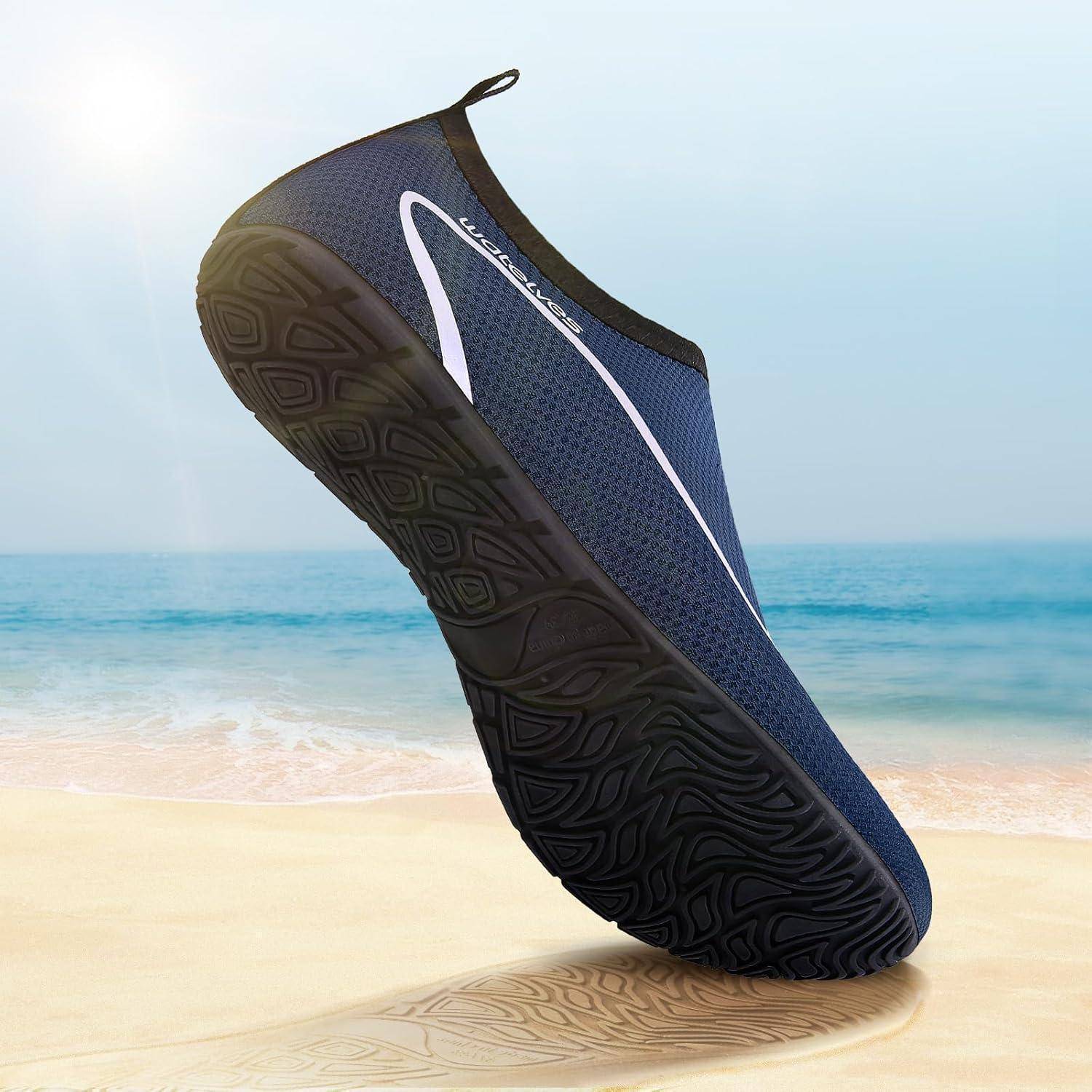 Wasserschuhe Aquaschuhe Damen Herren 44 45 EU A Linie Dunkelblaue