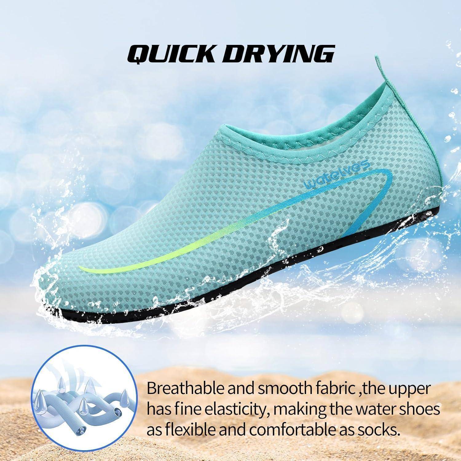 Wasserschuhe Badeschuhe Aquaschuhe 38 39 EU A Himmelblau