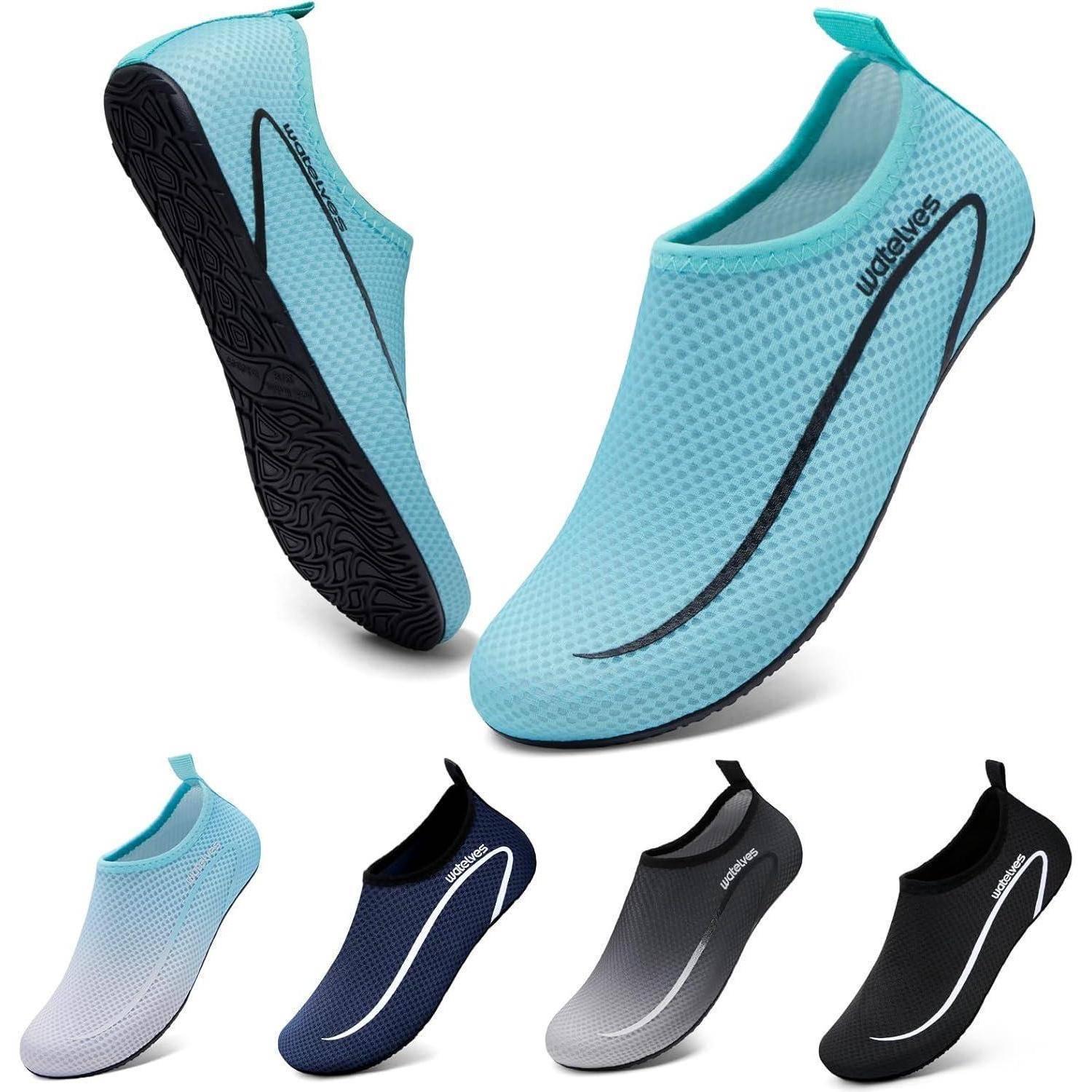 Wasserschuhe Aquaschuhe Badeschuhe 38 39 EU A Linie Blau Grün