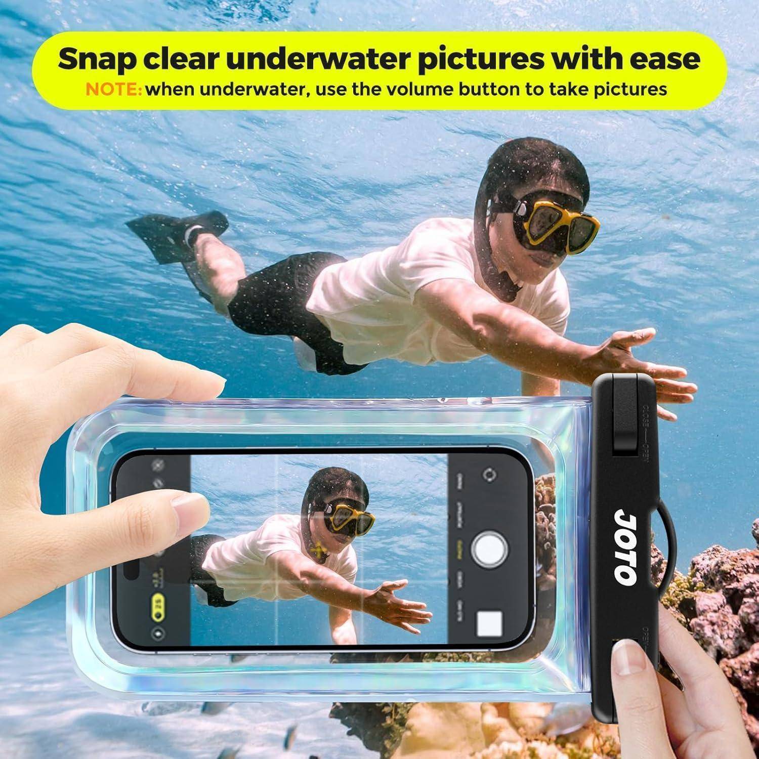 Handyhülle Wasserdicht IPX8 7 Zoll Smartphone Pro Max Plus 6-Sparkle