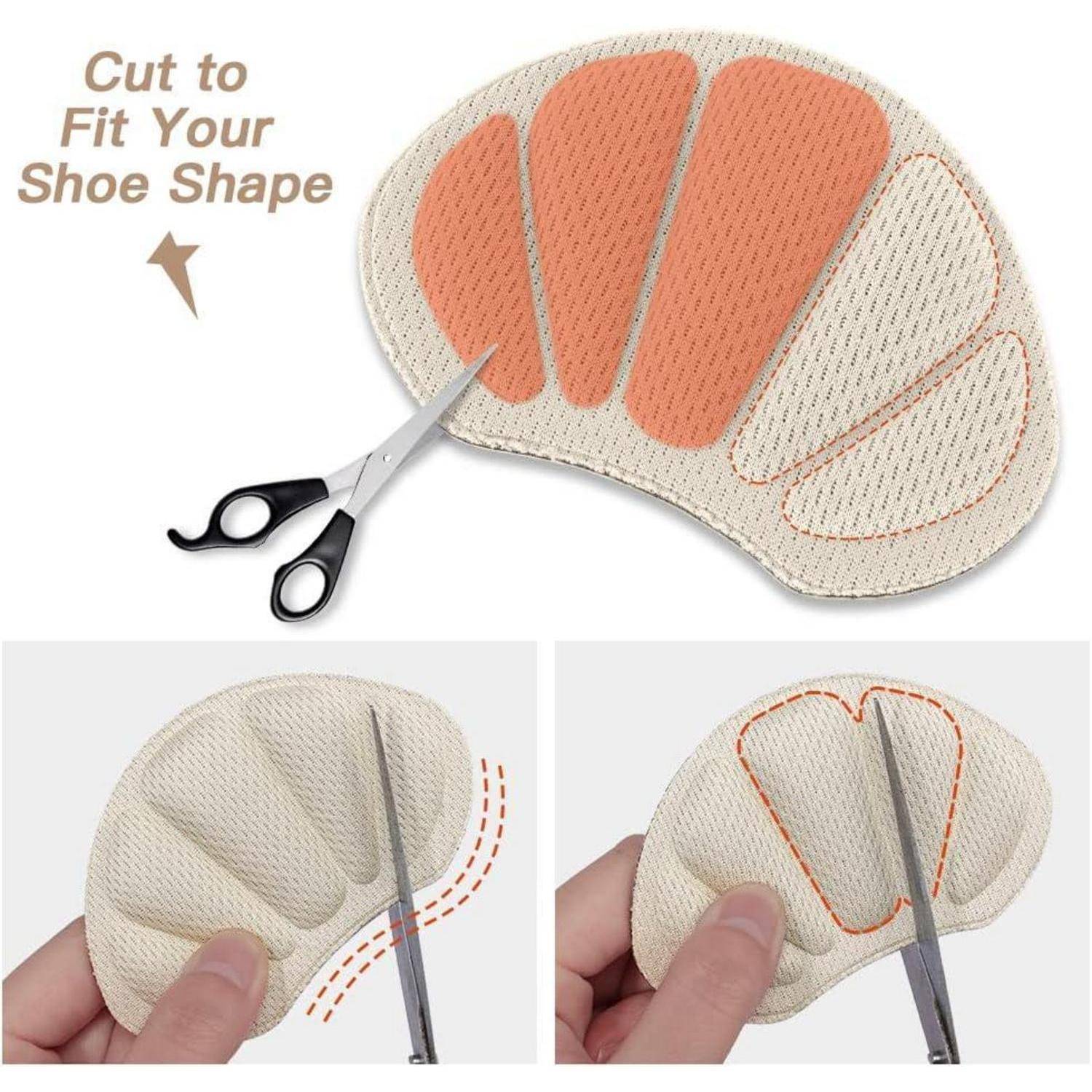 Sneaker Reparaturpatch Fersenpolster Fersenschutz 2 Paare (Aprikose)