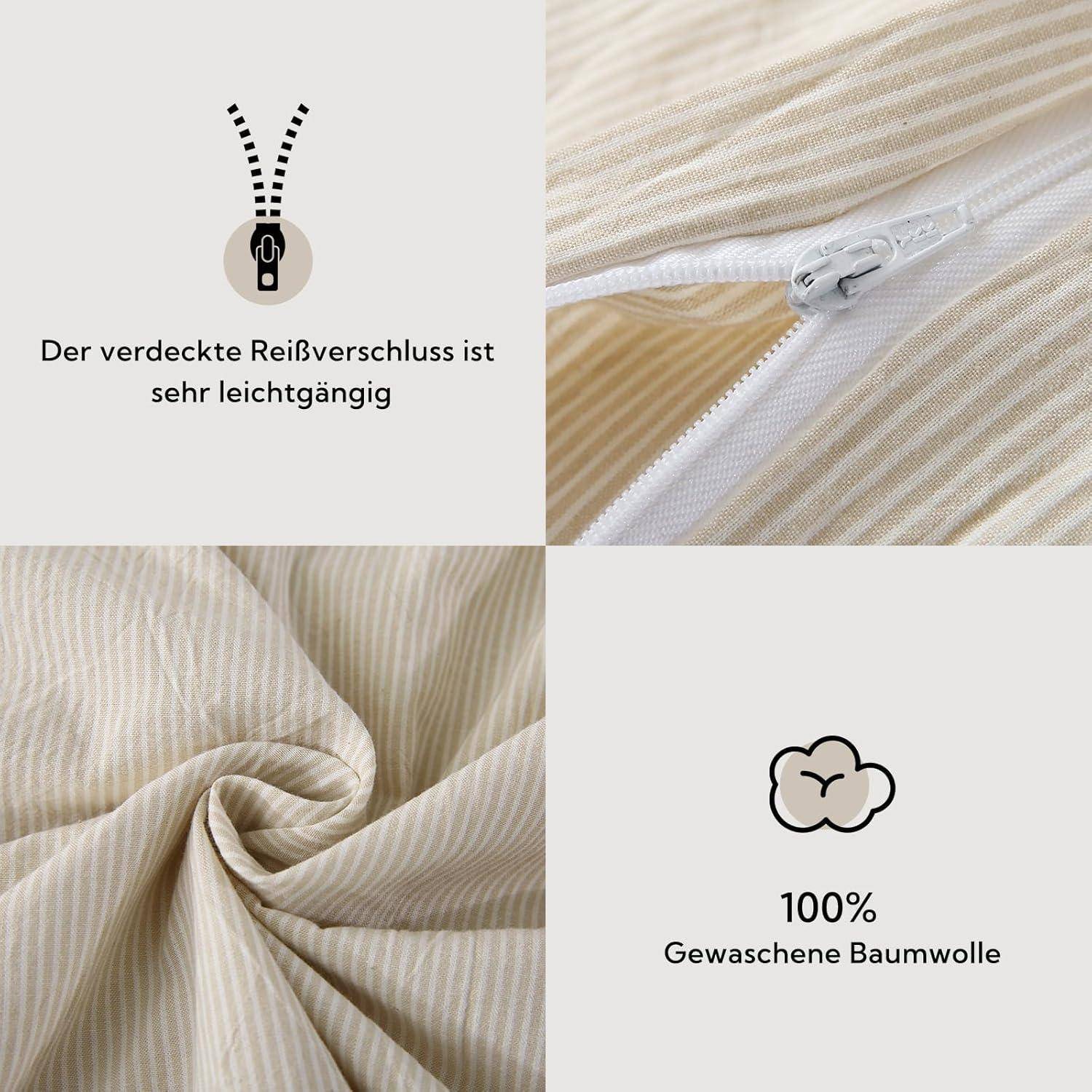 Vier Bilder in einem Raster angeordnet. Oben links: Symbol eines Reißverschlusses mit Text 