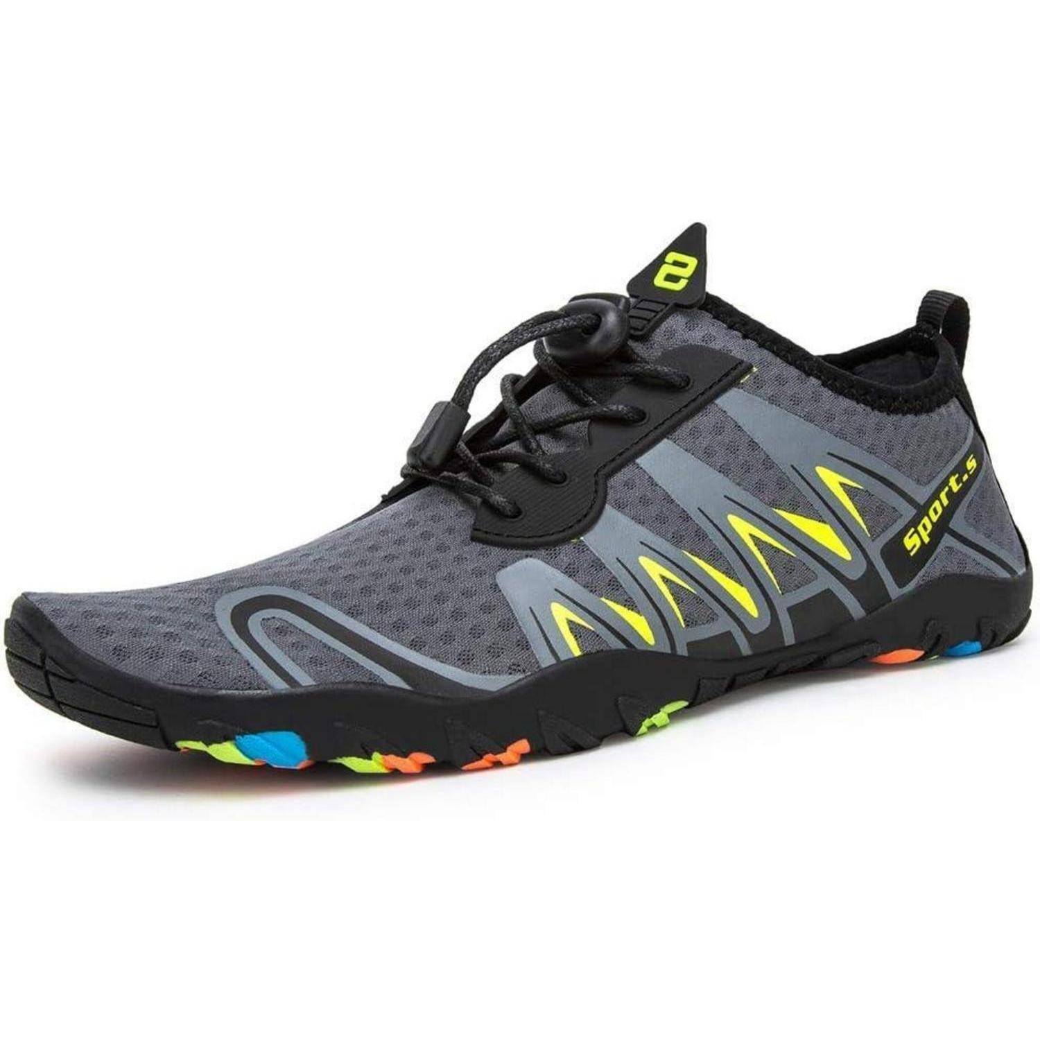 Strandschuhe Wasserschuhe Damen Herren rutschfest 40 EU S901 Grau
