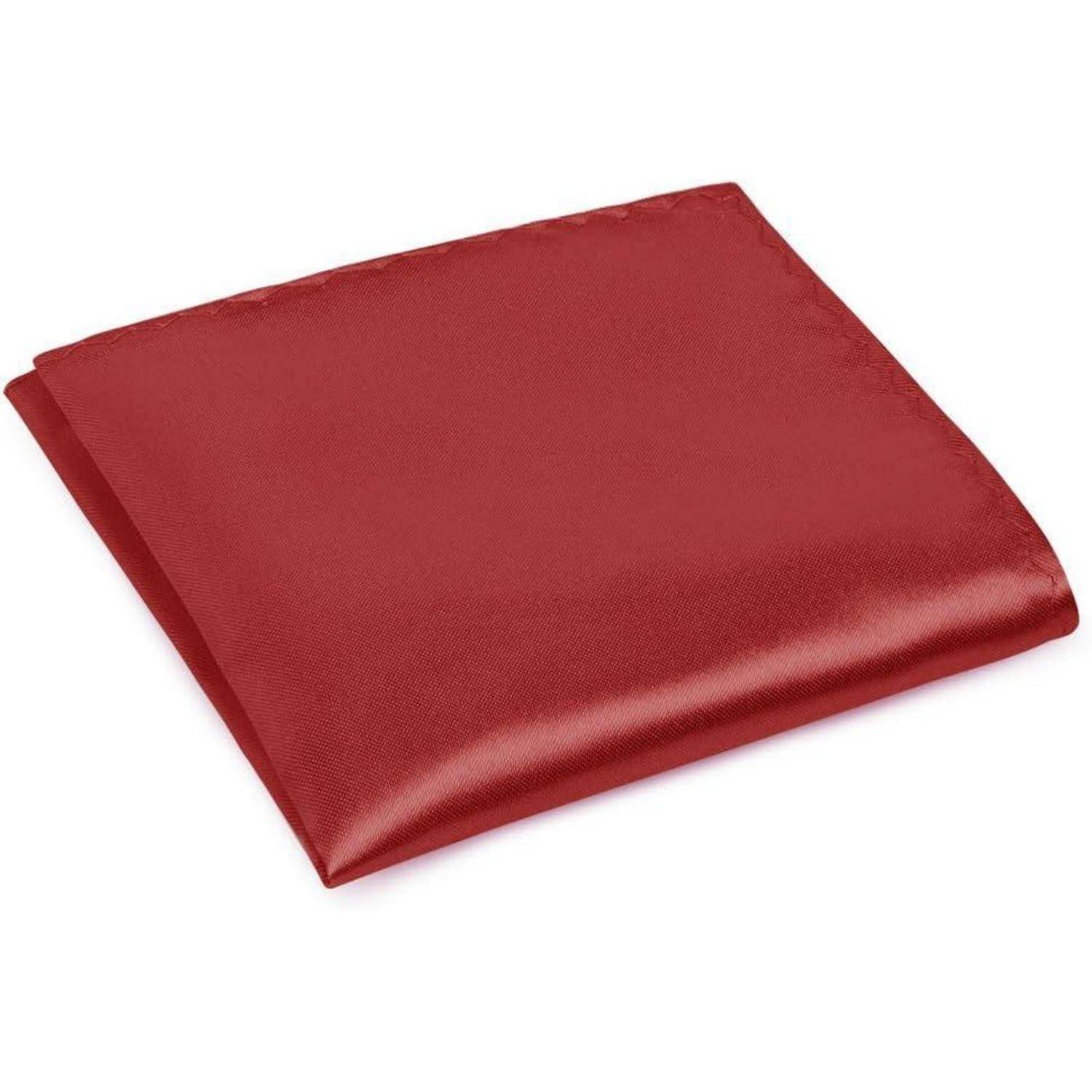 Einstecktuch Herren Pochette Halter #A-22 X 22 Cm (Rotwein)