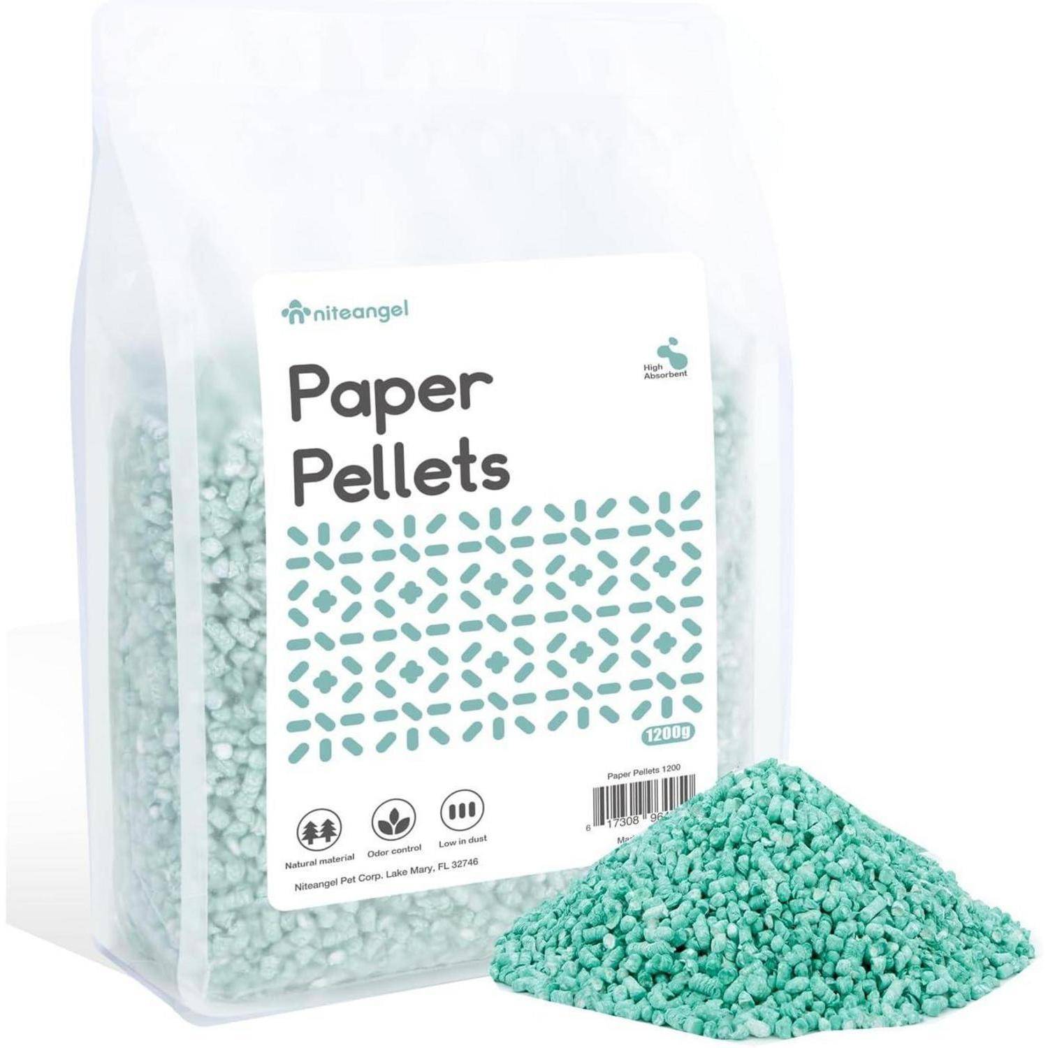 Einstreu Papierpellets Hamster Mäuse Gerbils Degus Moosgrün