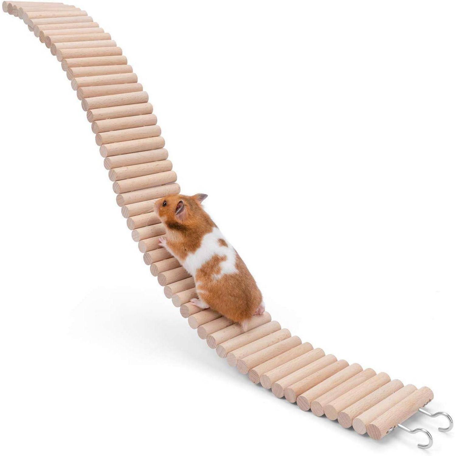 Hängebrücke Hamster Kletterleiter Spielzeug Zwerghamster 25.6L x 3W