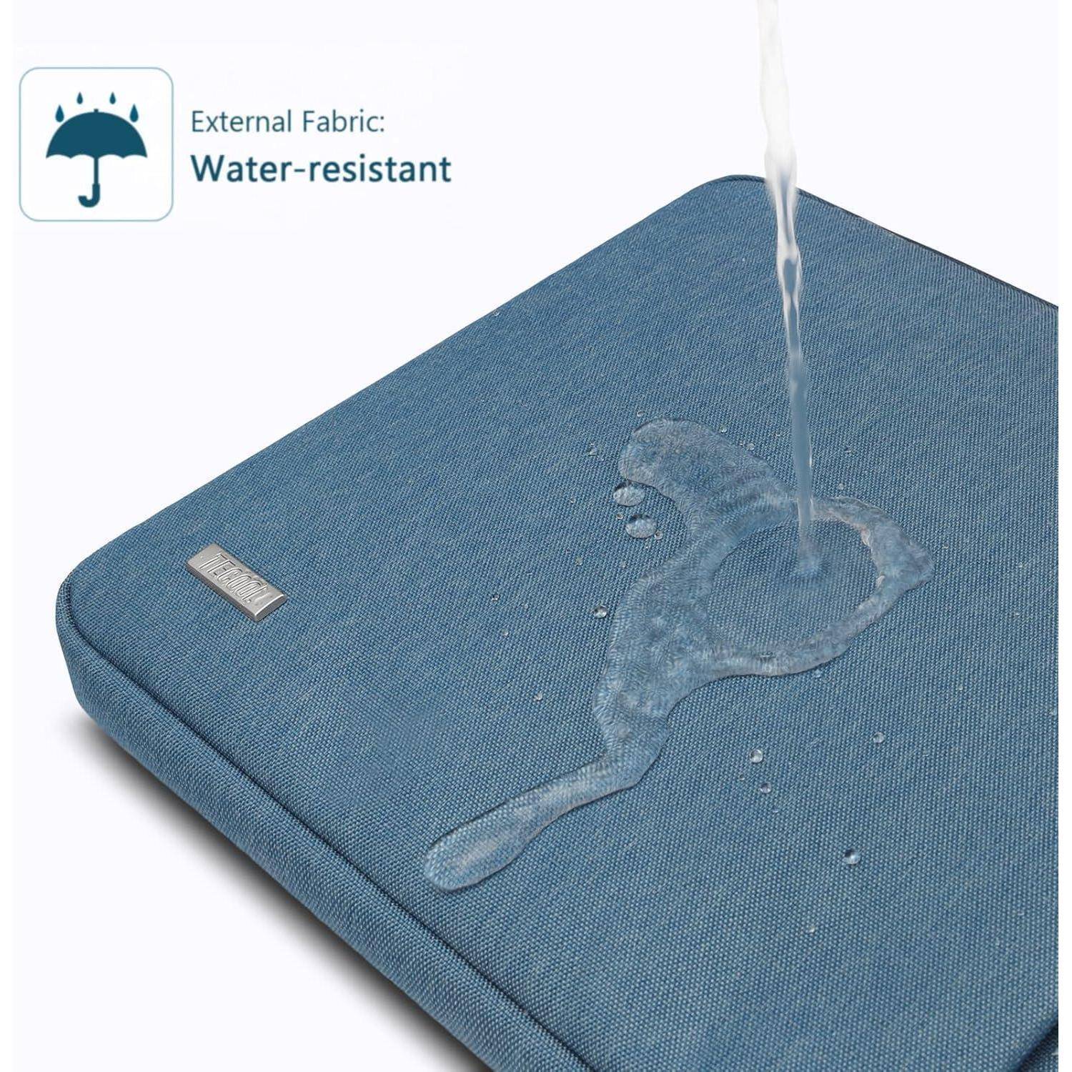 Laptoptasche Sleeve Notebooktasche Schutzhülle 15,6 Zoll Denim Blau