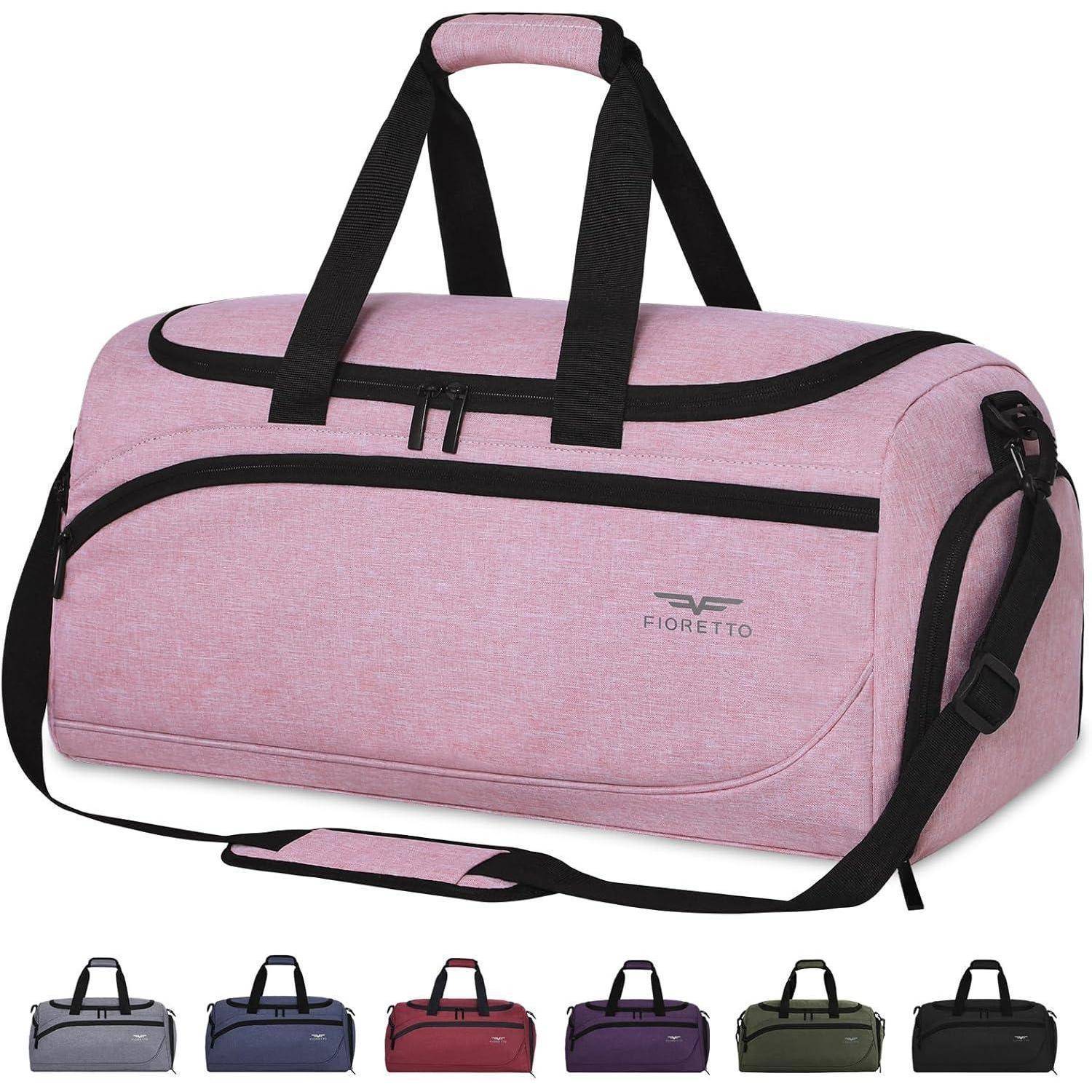 Sporttasche 50L Reisetasche Schuhfach Nassfach Gym Reisen 50l-rosa