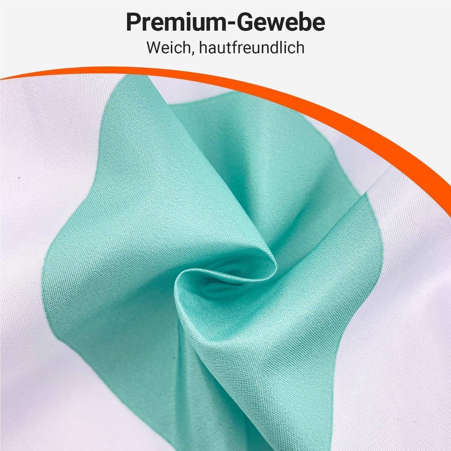 Duschvorhang 180x200 Polyester Punkt Punkt H200 x B180 cm (1er Pack)