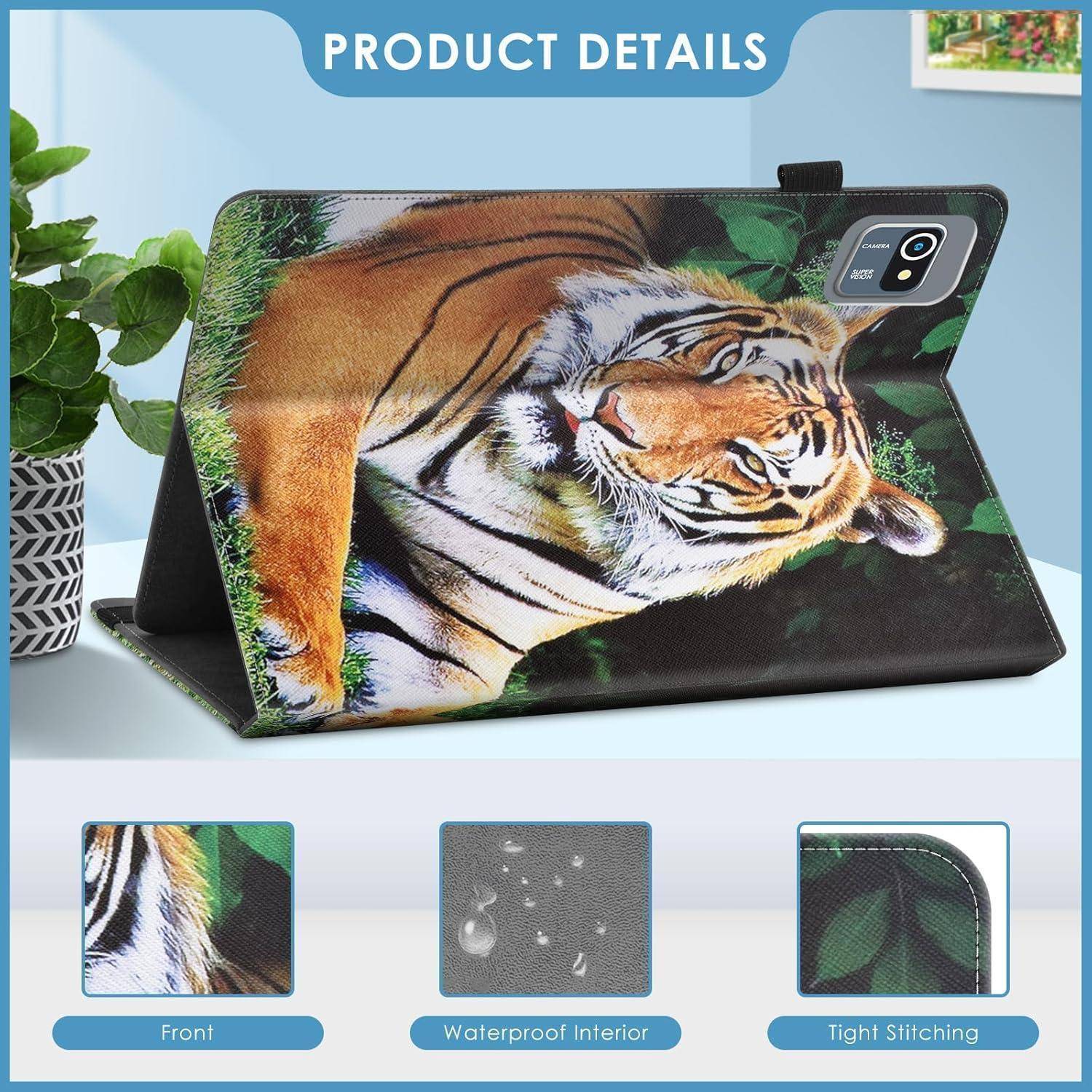 Hülle Tablet 10-10,1 Zoll Universal Tigre
