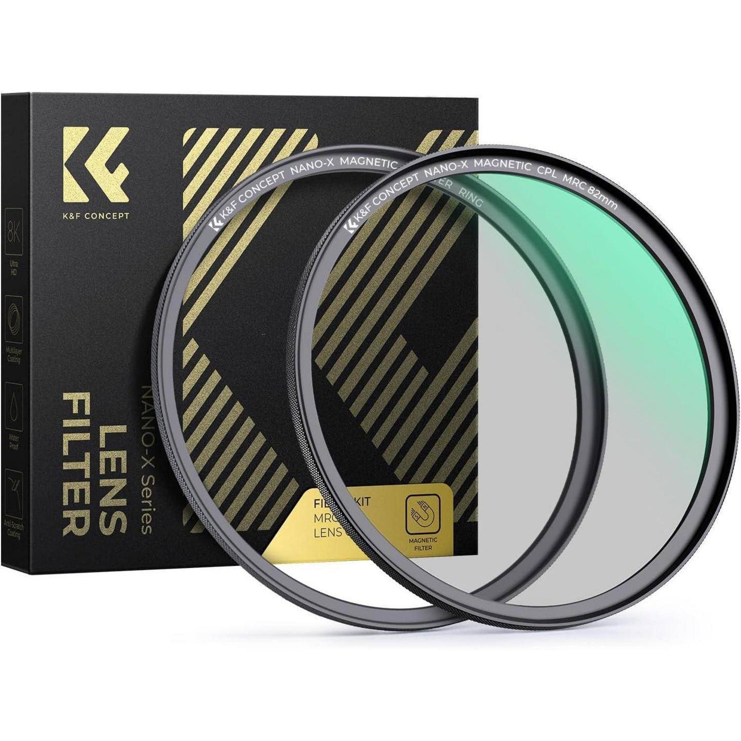 Nano X-Serie Polfilter 67mm Magnetadapter CPL Filter 28x beschichtet
