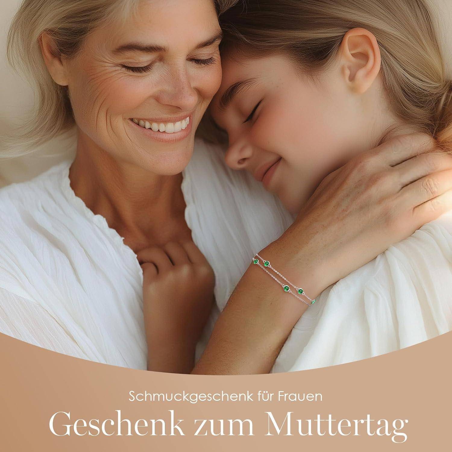 Armband Pferdeaugen Damen 925 Sterling Silber Stainless Steel-05-Mai