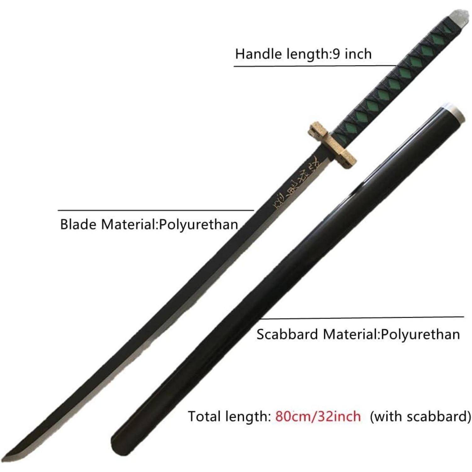 Cosplay Schwert Demon Slayer Tomioka Giyuu PU Schaum Tokitou Muichiro