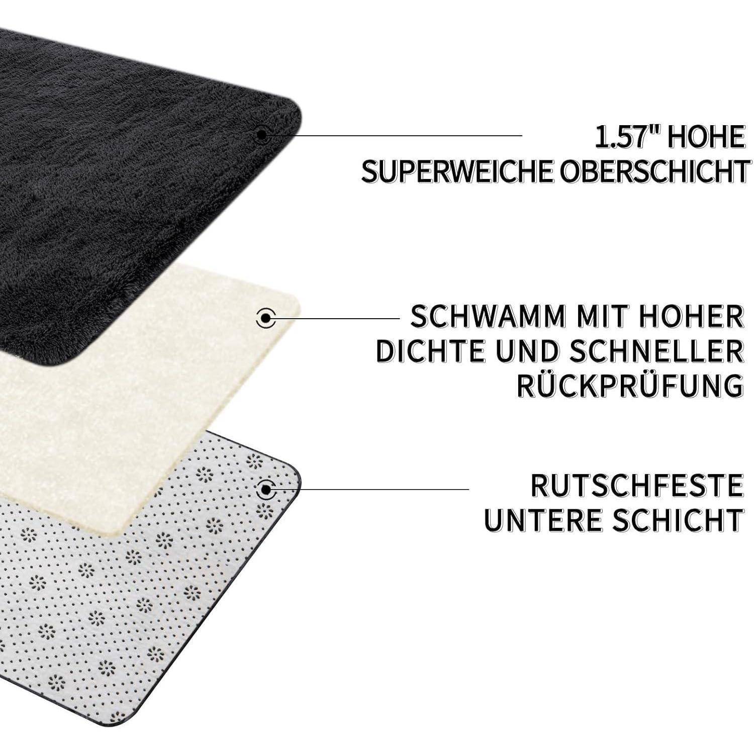 Badematte mit drei Schichten: '1,57