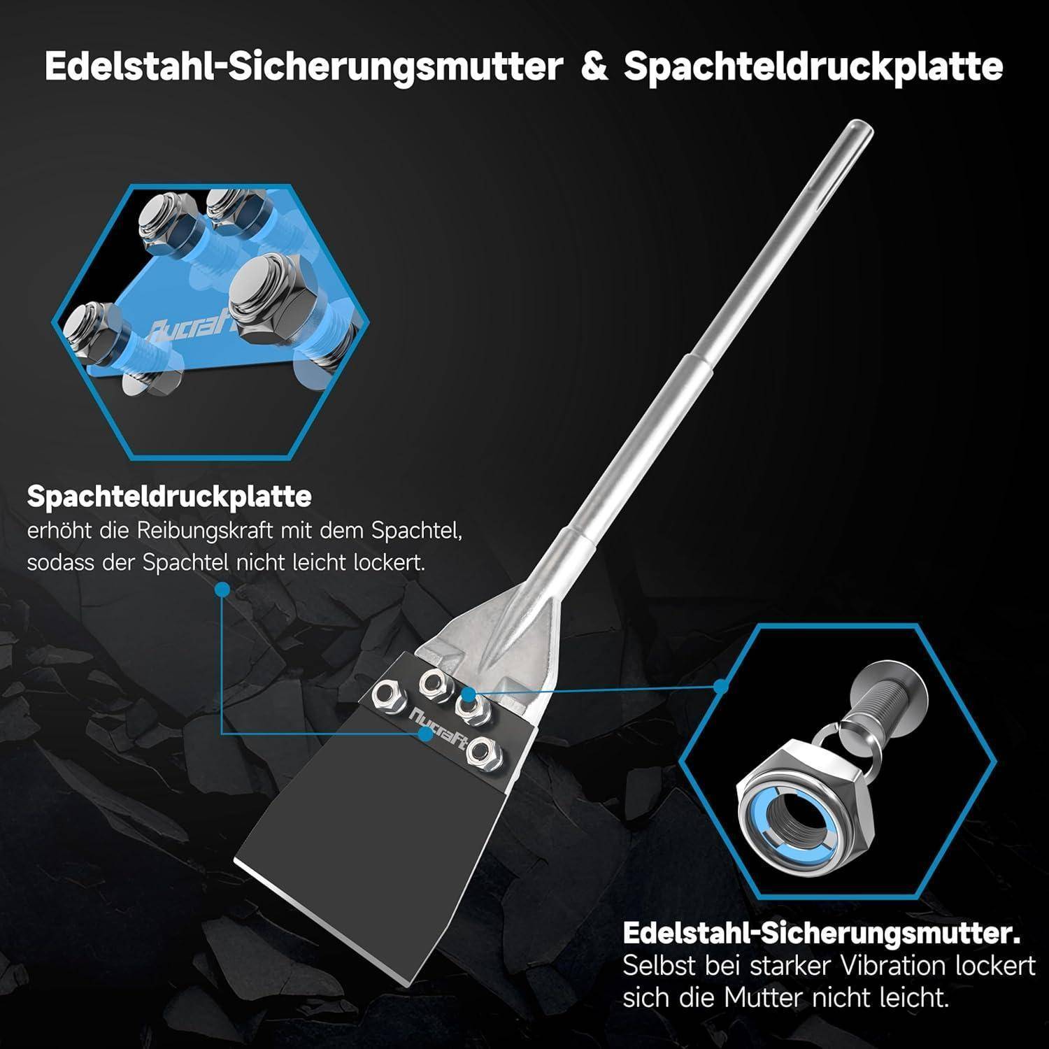 Spachtelmeißel SDS 620x150 Bodenschaber SDS MAX Spachtelmeißel