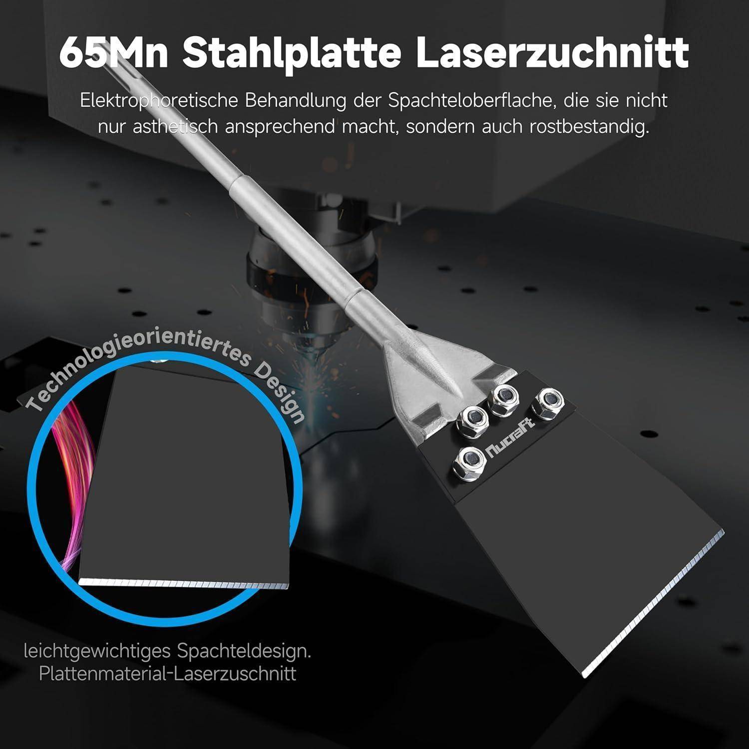 Spachtelmeißel SDS 620x150 Bodenschaber SDS MAX Spachtelmeißel