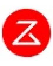 Ein roter kreisförmiger Icon mit einem weißen stilisierten 'Z' in der Mitte.