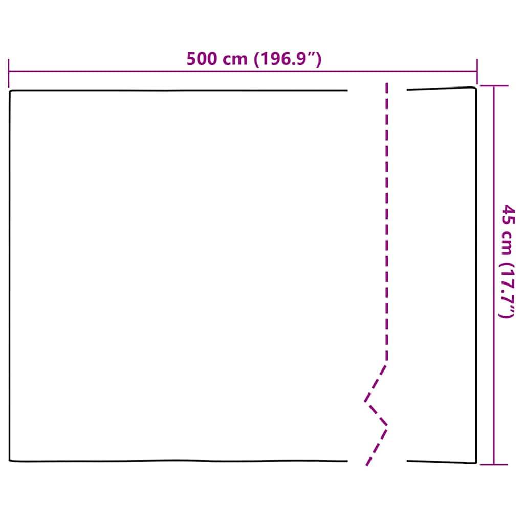 Ein großes Rechteck mit einer Breite von 500 cm (196,9