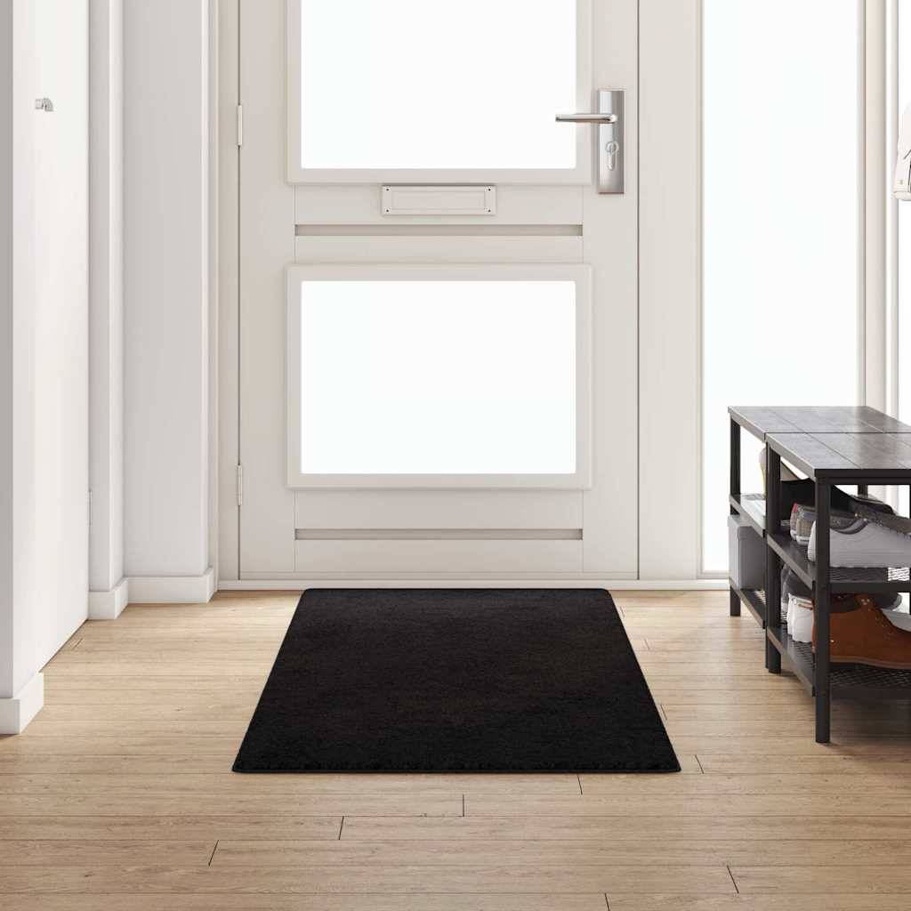 vidaXL Teppichläufer Schwarz 80 x 250 cm 100% Polypropylen Tuft
