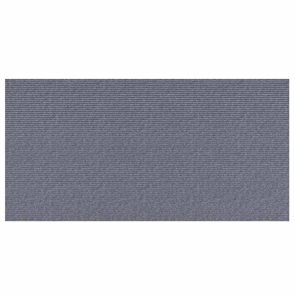 vidaXL Teppichläufer Hellgrau 100 x 200 cm Stoff