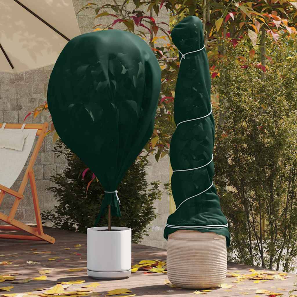 vidaXL Frostschutz-Pflanzen-Vlies Grün 50 x 3,2 m Vliesstoff