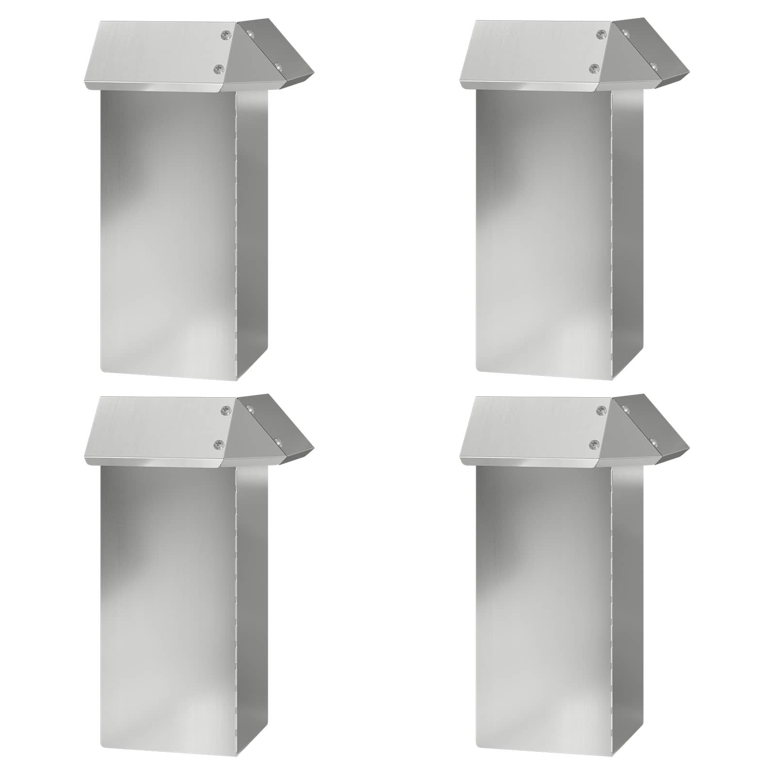 vidaXL Schneckenzauns 12 pcs Silber Verzinkter Stahl