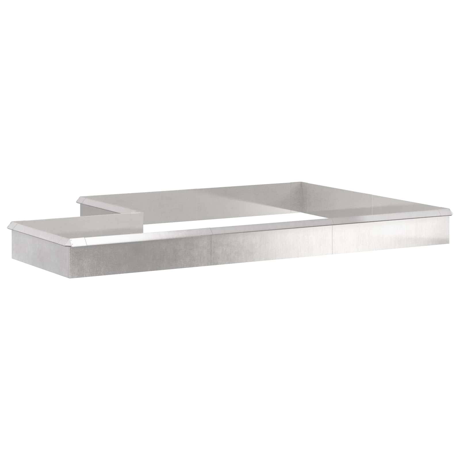 vidaXL Schneckenzauns 16 pcs Silber Edelstahl