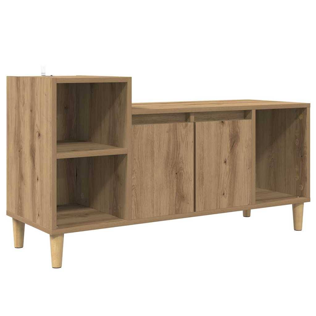 vidaXL TV-Schränk Artisan-Eiche 100 x 35 x 55 cm Holzwerkstoff