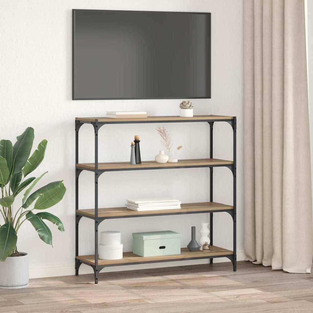 vidaXL Bücherregal Artisan-Eiche 100 x 33 x 100 cm Holzwerkstoff