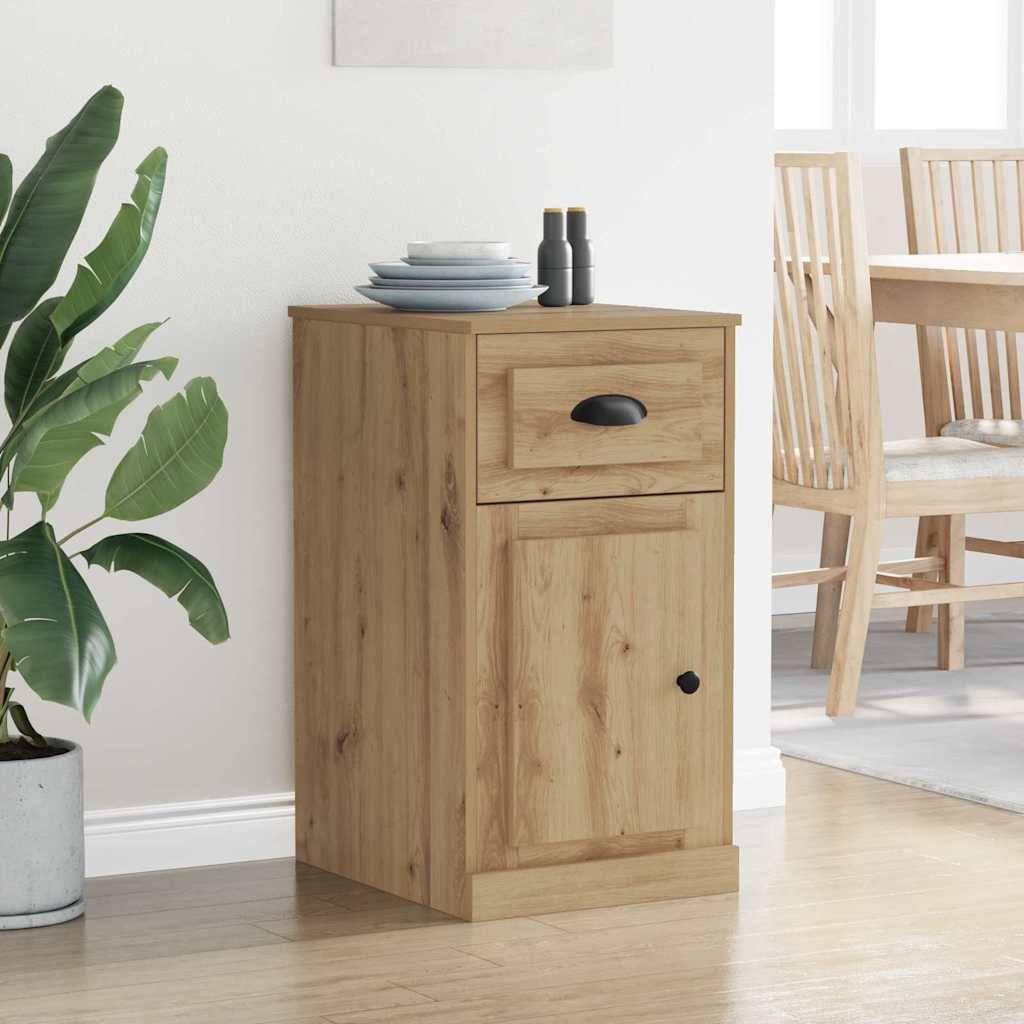 vidaXL Seitenschrank Artisan-Eiche 40 x 50 x 75 cm Holzwerkstoff