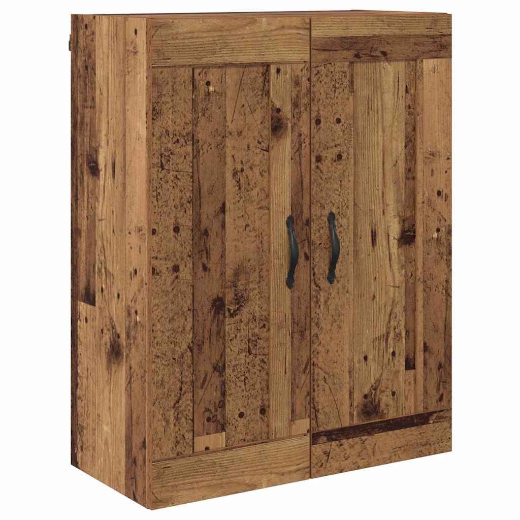 vidaXL Wandschrank Altholz 69,5 x 34 x 90 cm Holzwerkstoff