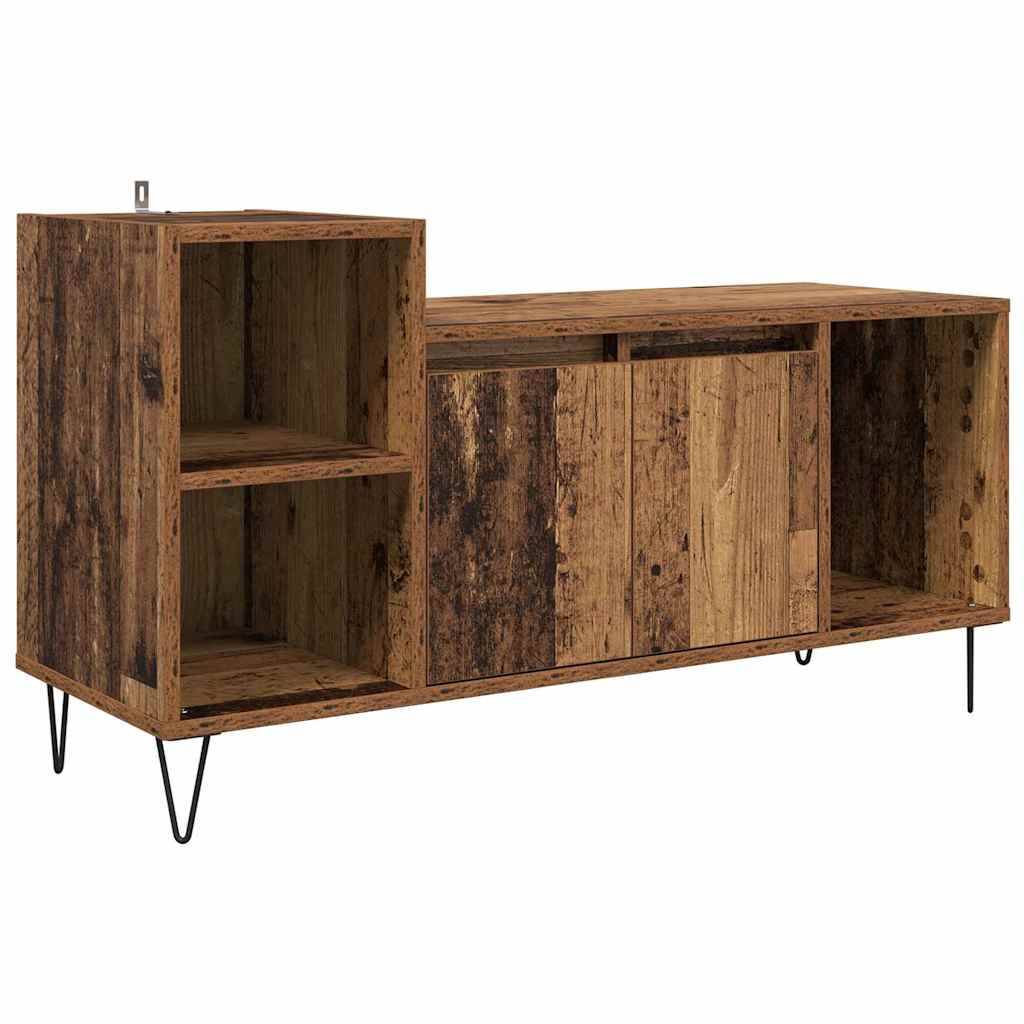 vidaXL TV-Schränk Altholz 100 x 35 x 55 cm Holzwerkstoff