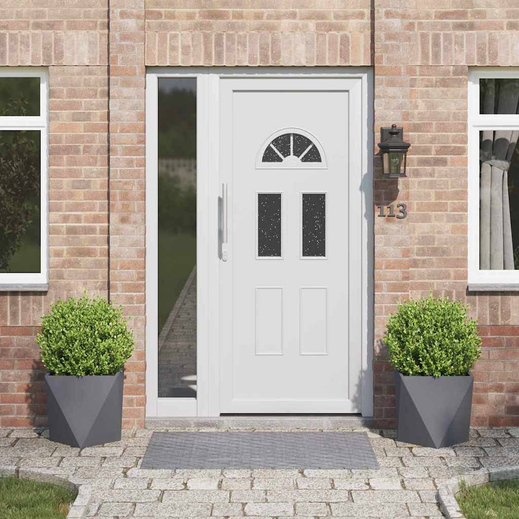 vidaXL Pflanzkübel 2 pcs Anthrazit 40 x 40 x 40 cm Stahl