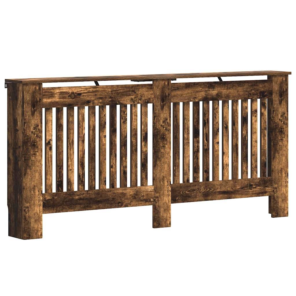 vidaXL Heizkörperabdeckung Geräucherte Eiche 172 x 19 x 81,5 cm