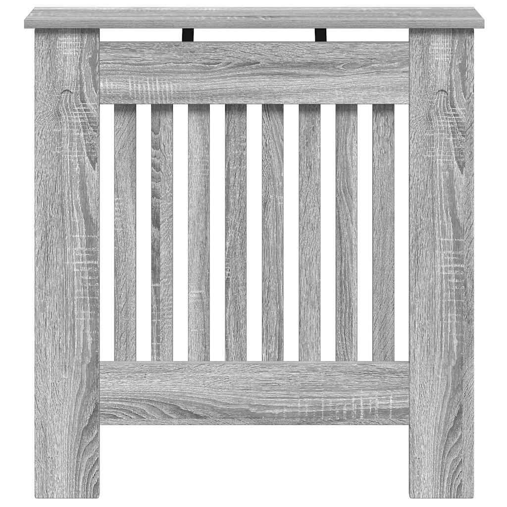 vidaXL Heizkörperabdeckung Graues Sonoma 78 x 19 x 81,5 cm