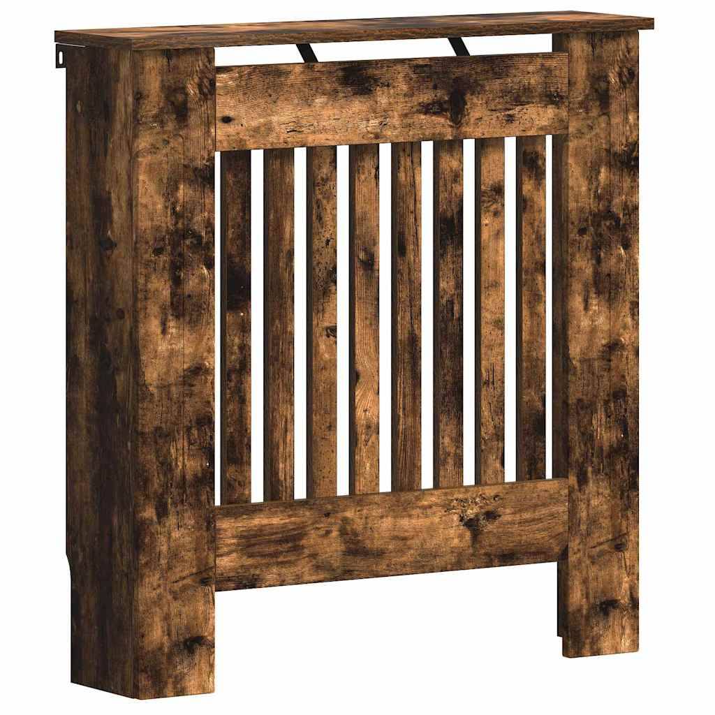 vidaXL Heizkörperabdeckung Geräucherte Eiche 78 x 19 x 81,5 cm