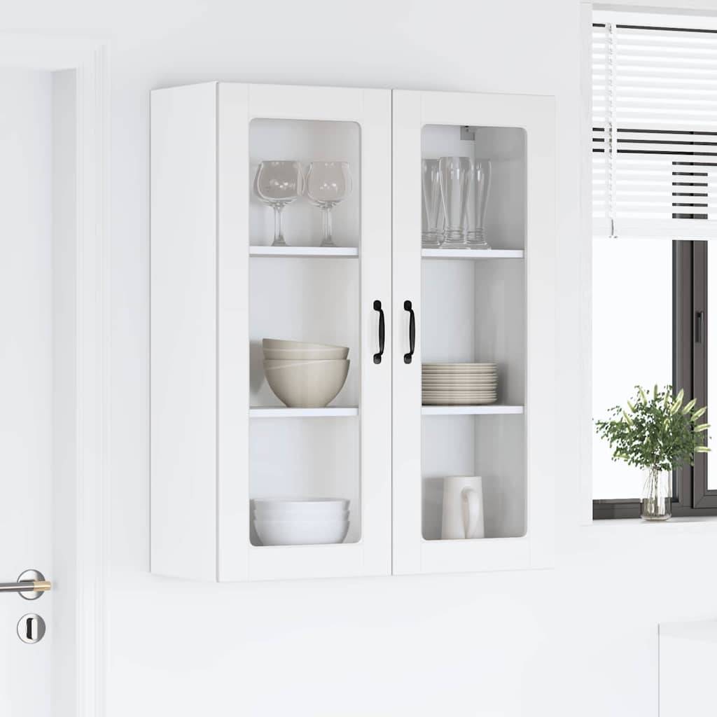vidaXL Küchenwandschrank Lucca Weiß 80 x 31 x 100 cm Holzwerkstoff