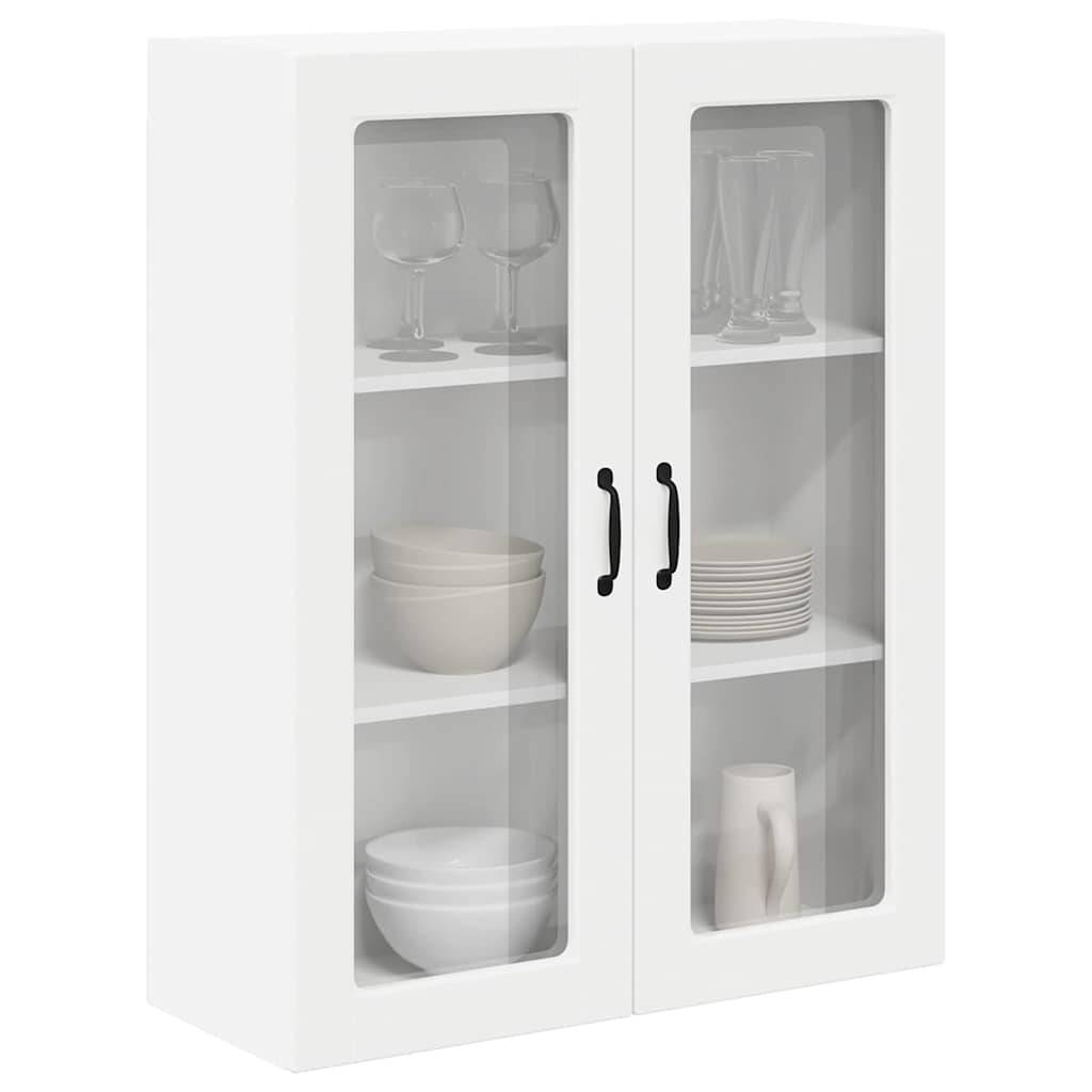 vidaXL Küchenwandschrank Lucca Weiß 80 x 31 x 100 cm Holzwerkstoff