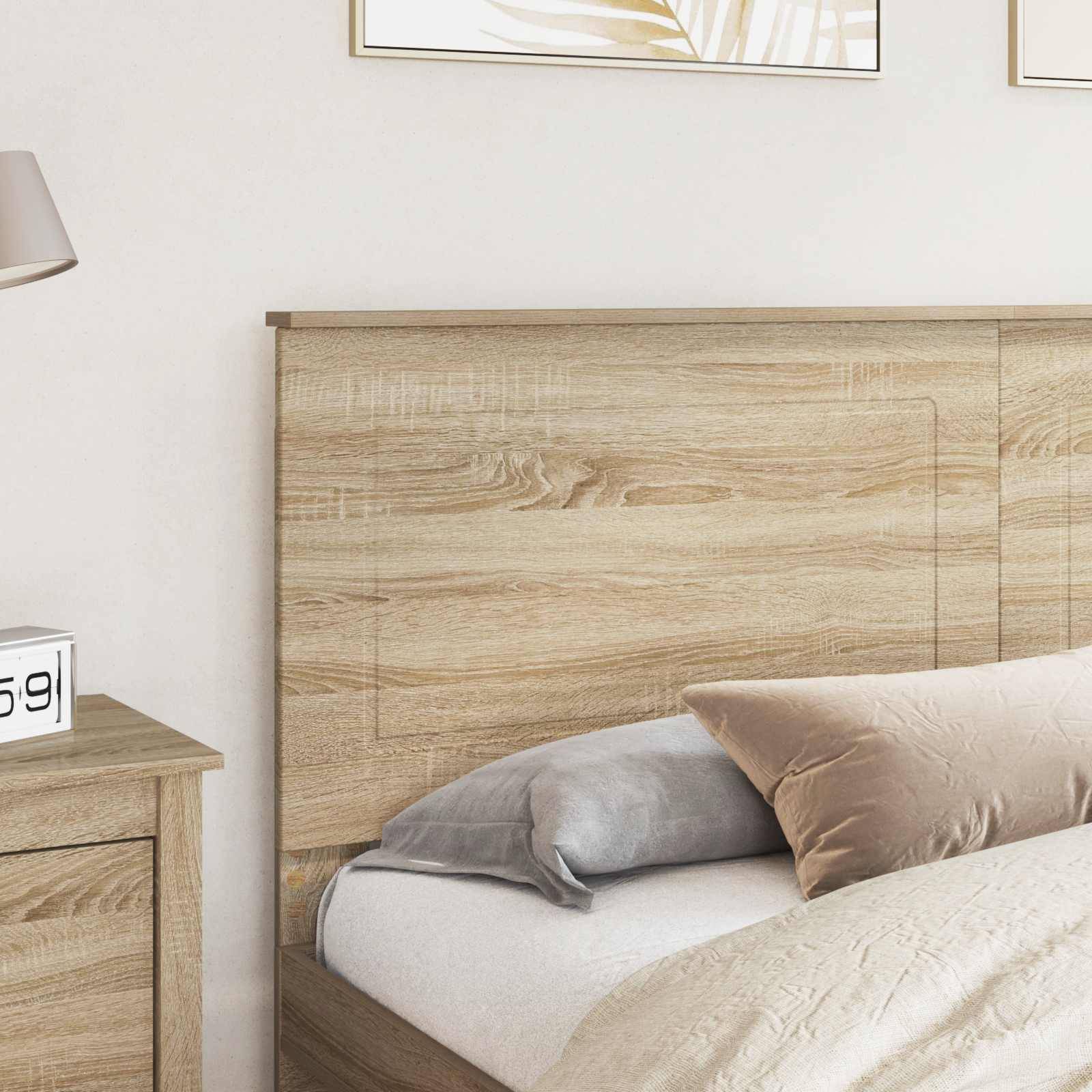 vidaXL Kopfteil Sonoma-Eiche 100 cm Holzwerkstoff