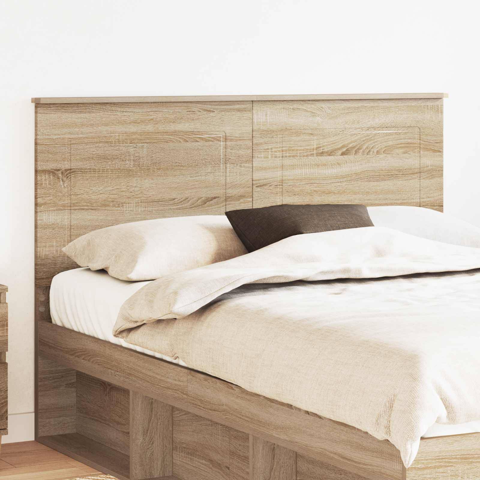 vidaXL Kopfteil Sonoma-Eiche 100 cm Holzwerkstoff