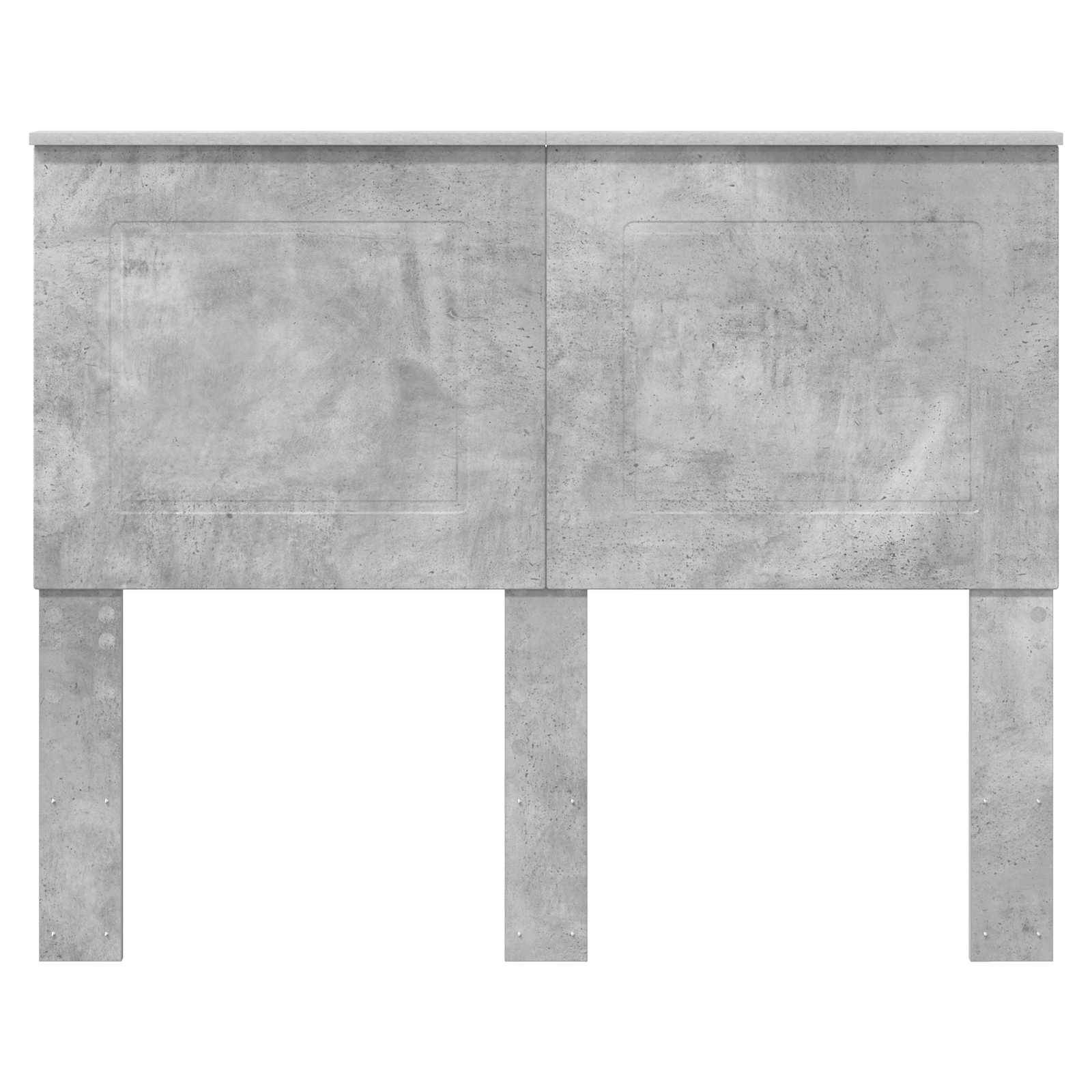 vidaXL Kopfteil Betongrau 100 cm Holzwerkstoff
