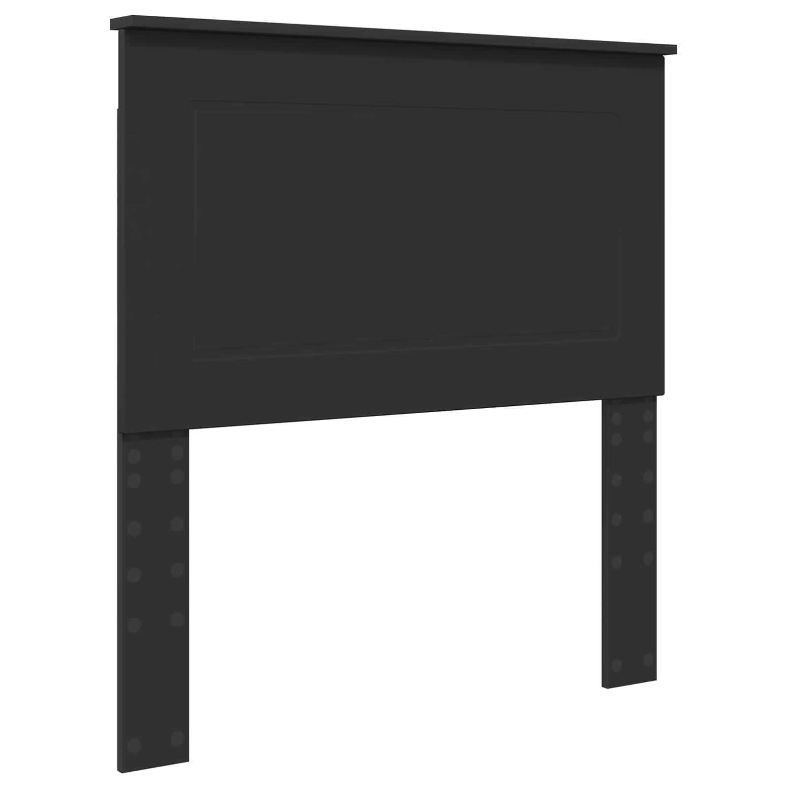 vidaXL Kopfteil Schwarze Eiche 100 cm Holzwerkstoff