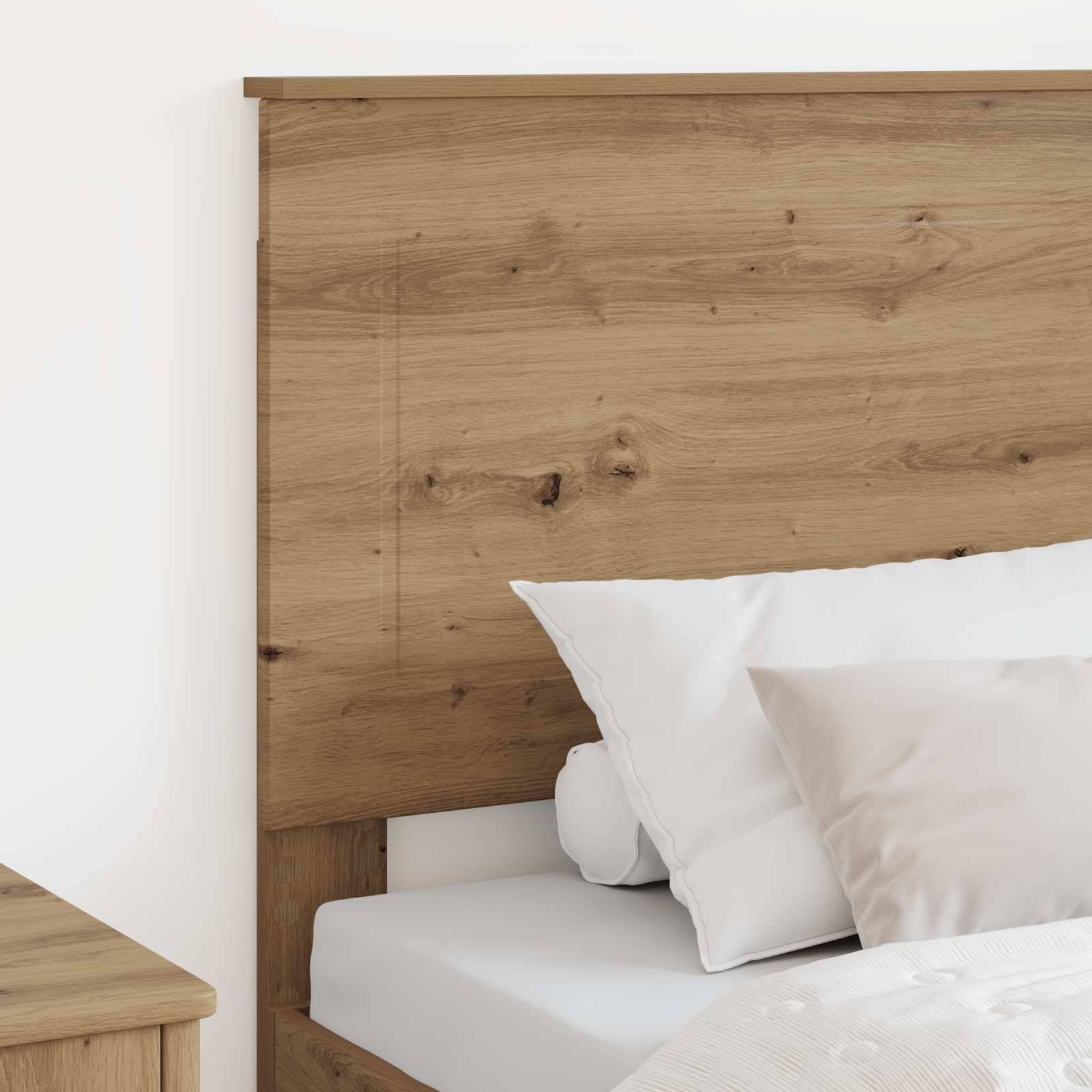 vidaXL Kopfteil Artisan-Eiche 100 cm Holzwerkstoff