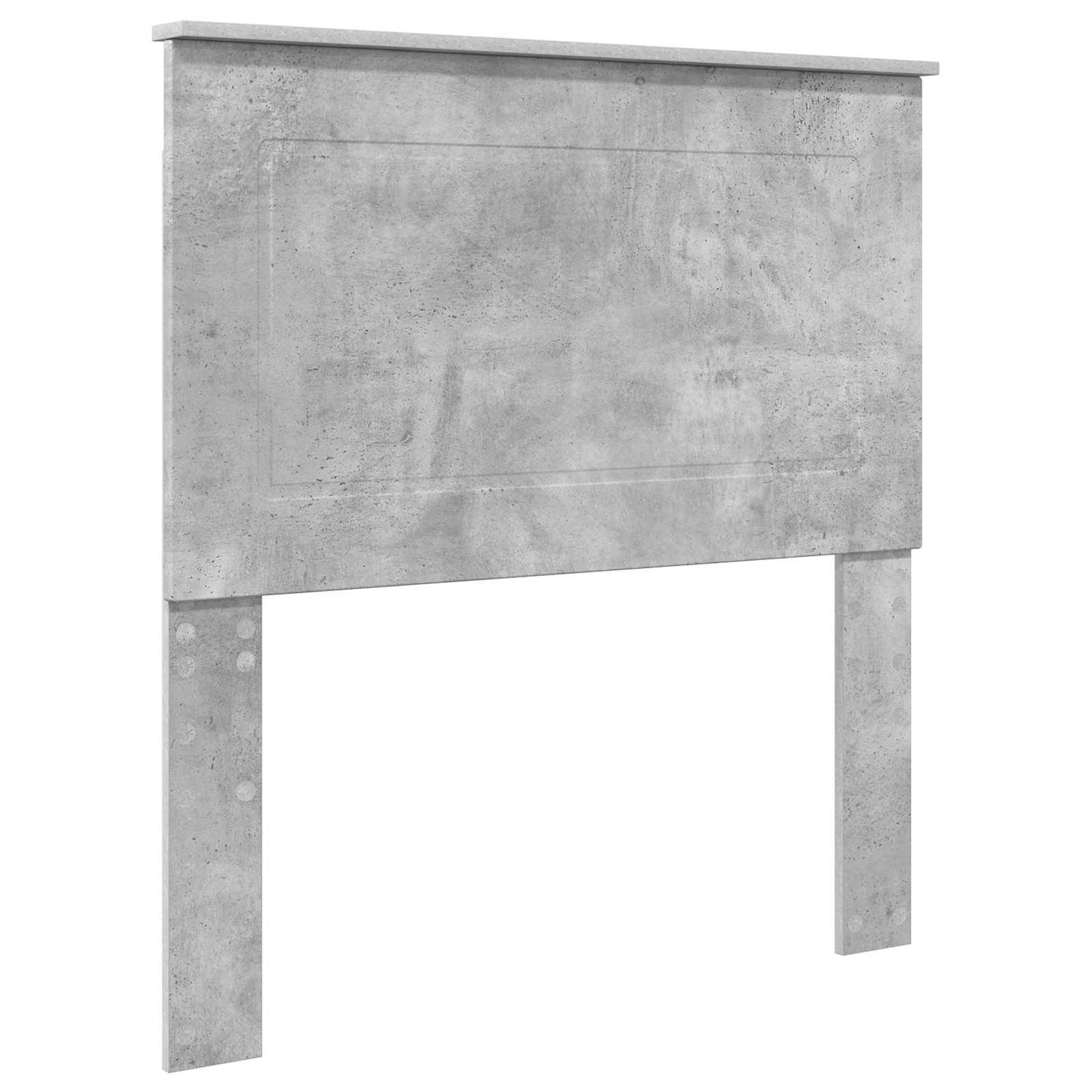 vidaXL Kopfteil Betongrau 100 cm Holzwerkstoff