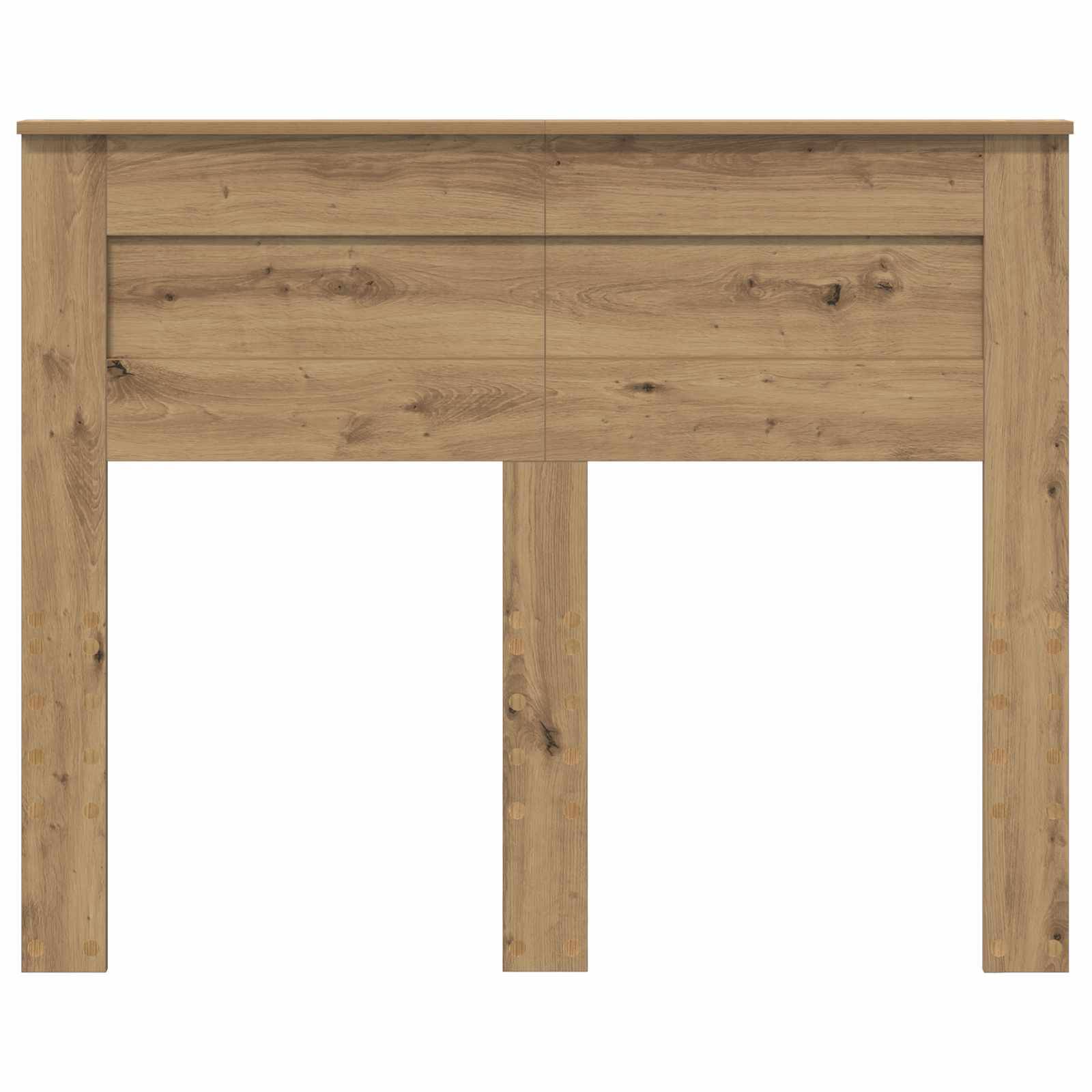 vidaXL Kopfteil Artisan-Eiche 135 cm Holzwerkstoff