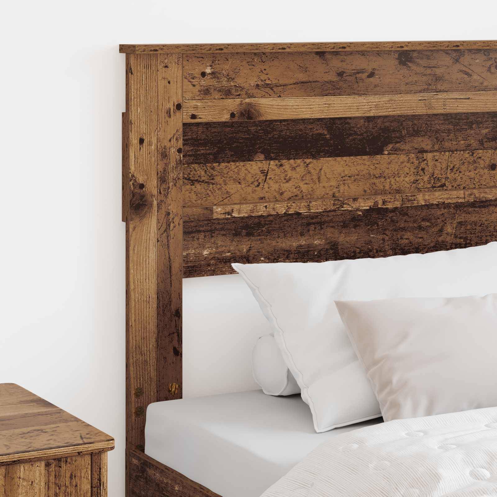 vidaXL Kopfteil Altholz Holzwerkstoff