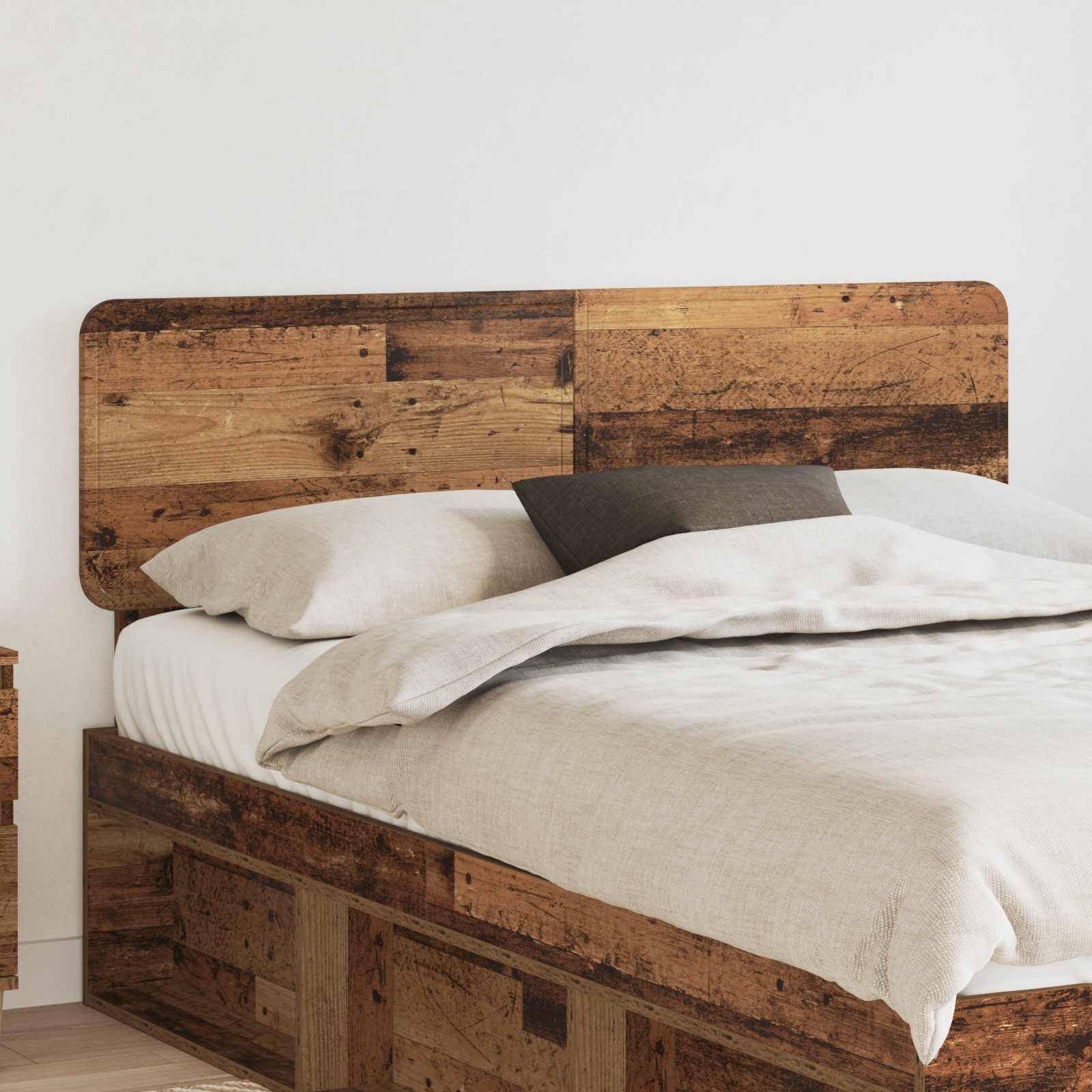 vidaXL Kopfteil Altholz Holzwerkstoff